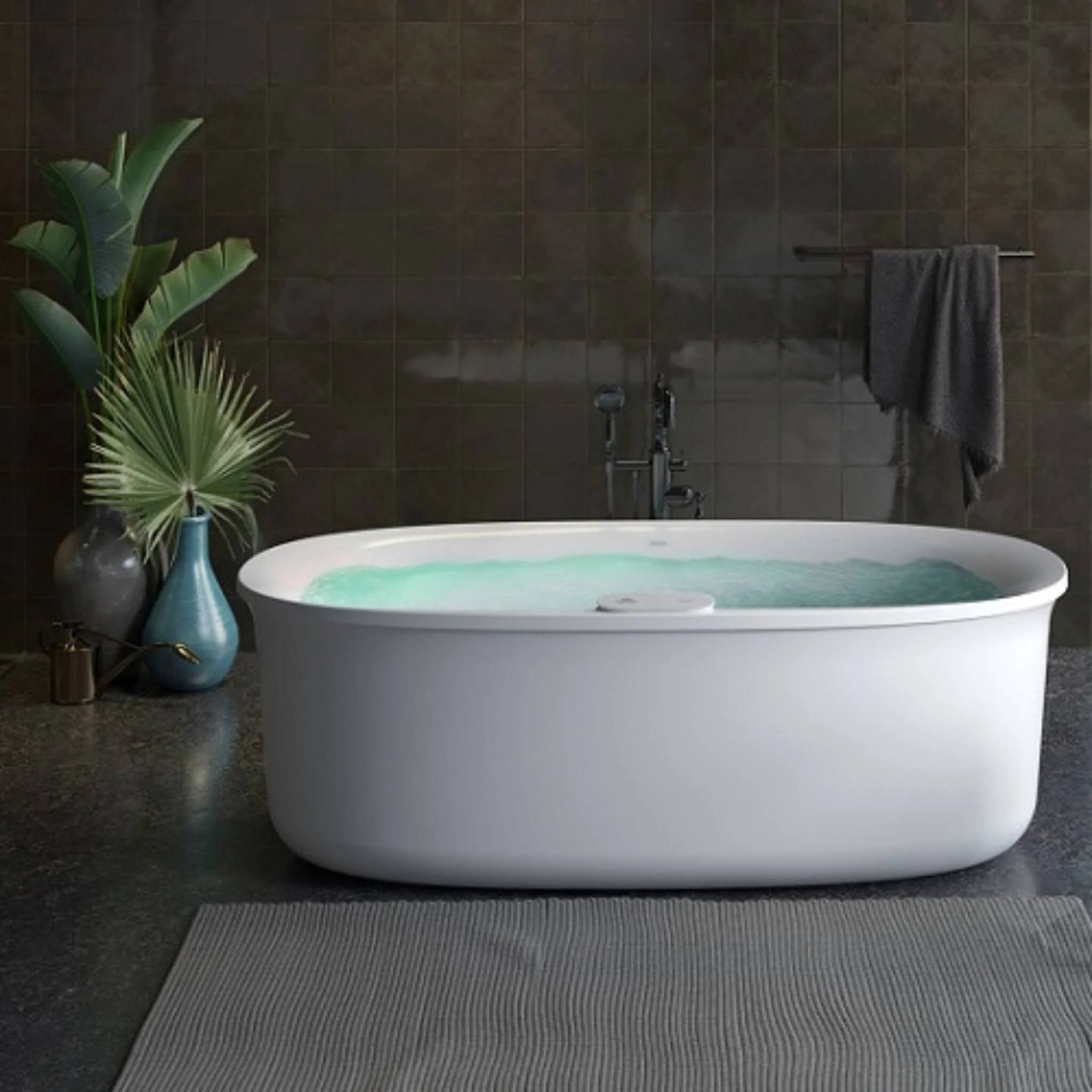 Jacuzzi Arga 69-Inch Freestanding Whirlpool Bathtub [JAGF6934PCL6IPW/M] (SAK85921) - Image 3