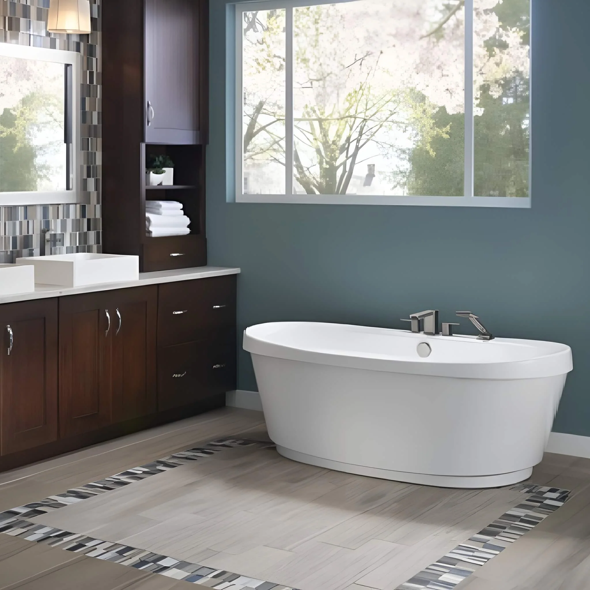 Jacuzzi Bravo 66-Inch Freestanding Air Tub [JBRF6636ACX2XXW/B/Y] (SAK95865) - Image 4
