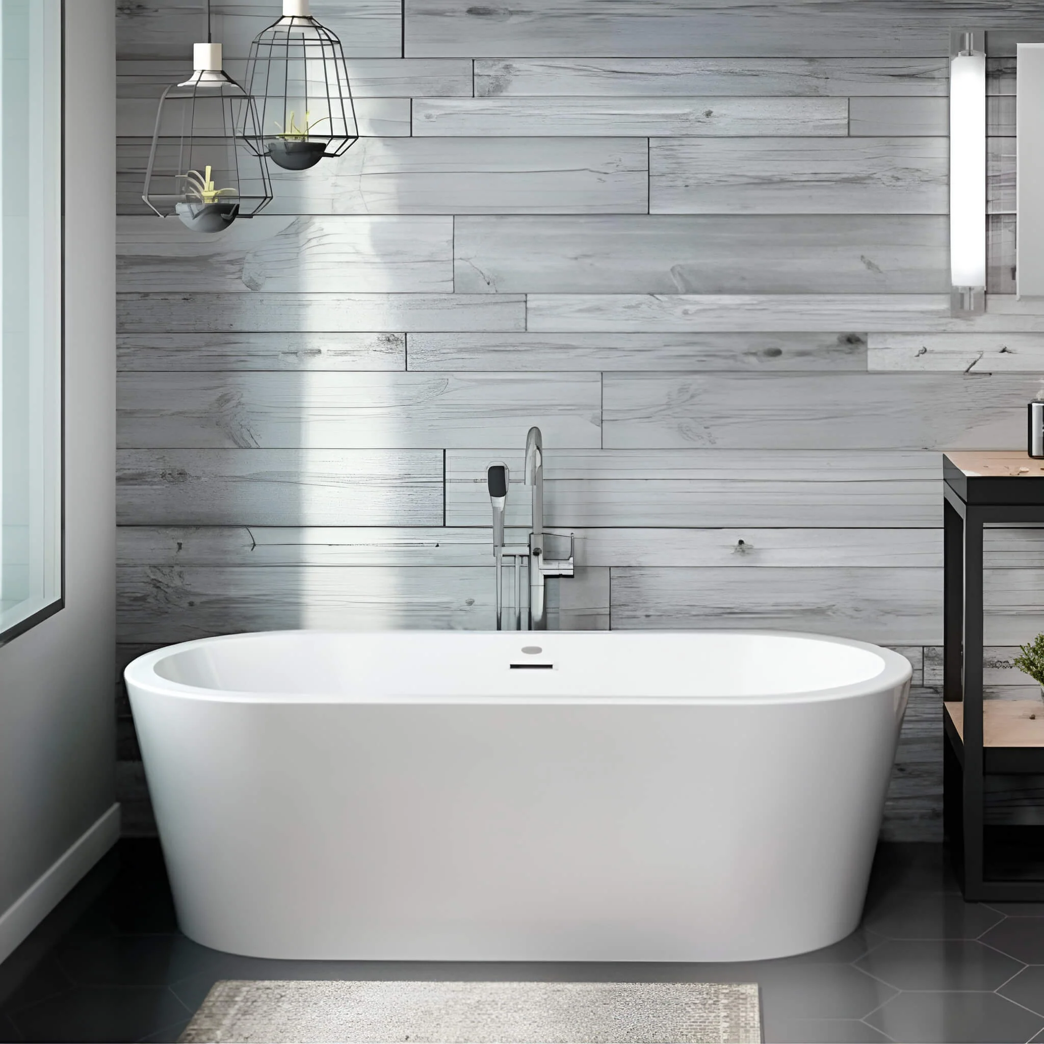Jacuzzi Celeste 70-Inch Freestanding Ergonomic Soaking Tub [JCEF7032BCXXXXW/G] (SAK50243) - Image 7