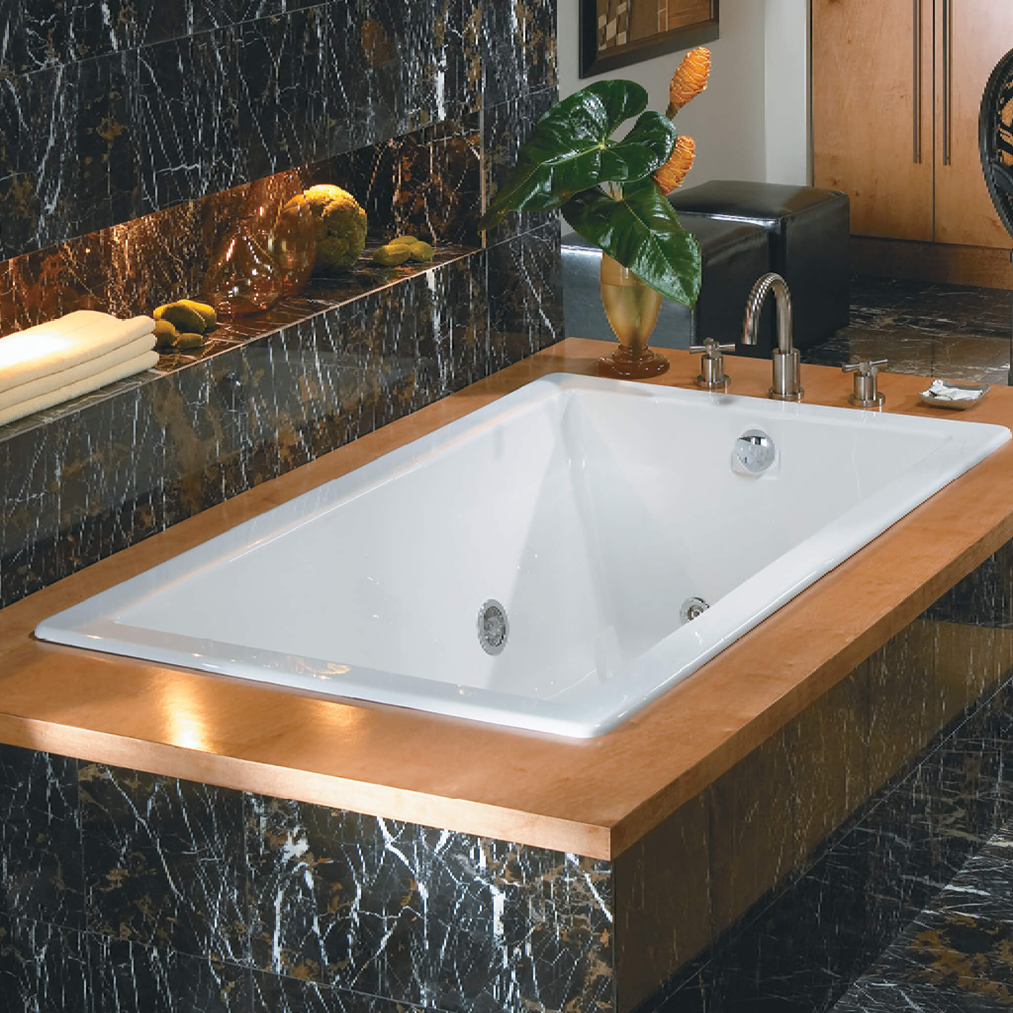 Jacuzzi Elara 66-Inch Drop-In Air Tub With Chromatherapy [JELA6636ARL4CXW/Y] (SAK17581) - Image 4