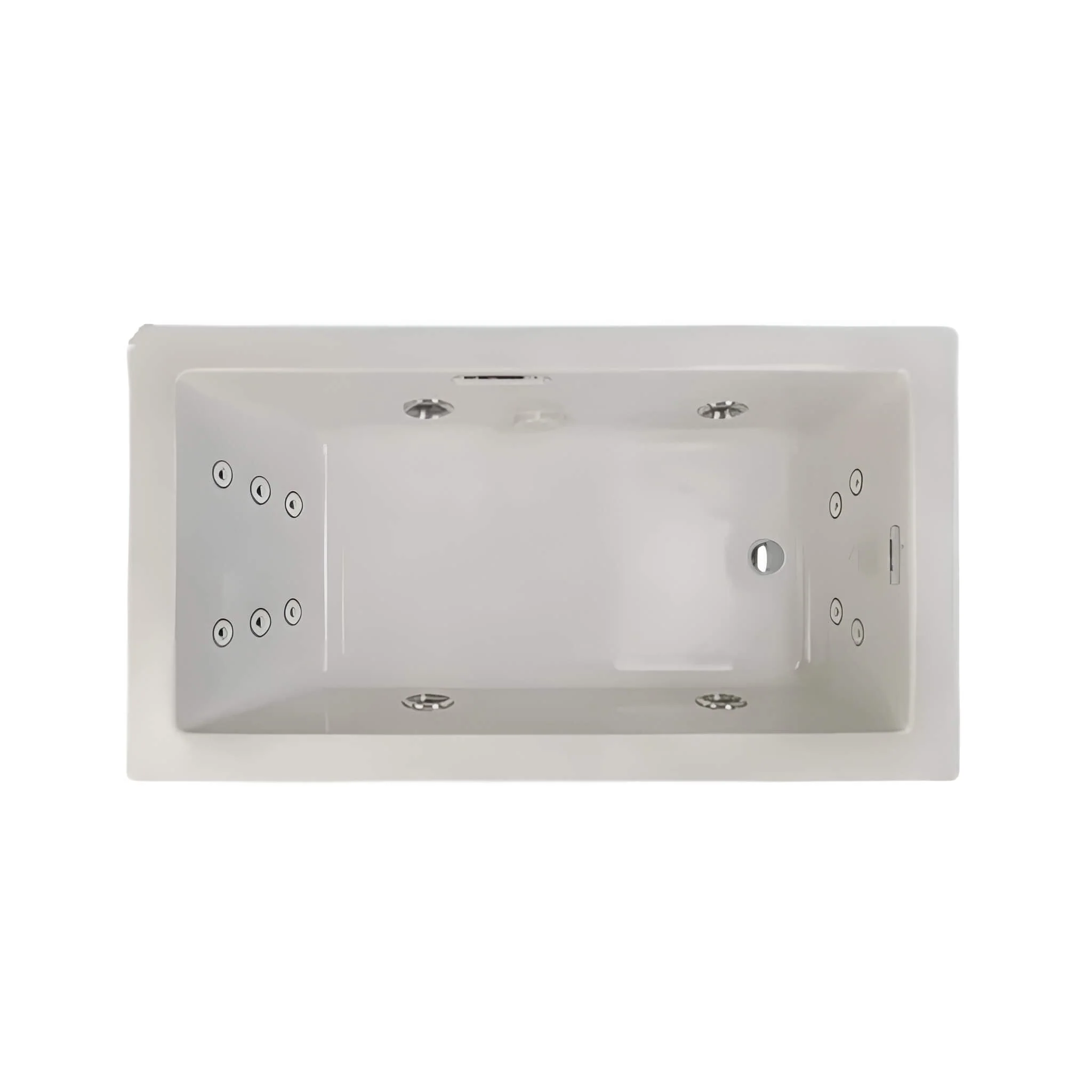Jacuzzi Elara 72-Inch Drop-In Whirlpool Bathtub With 10 AccuPro Jet [JELA7242WRL2HX] (SAK32651) - Image 3