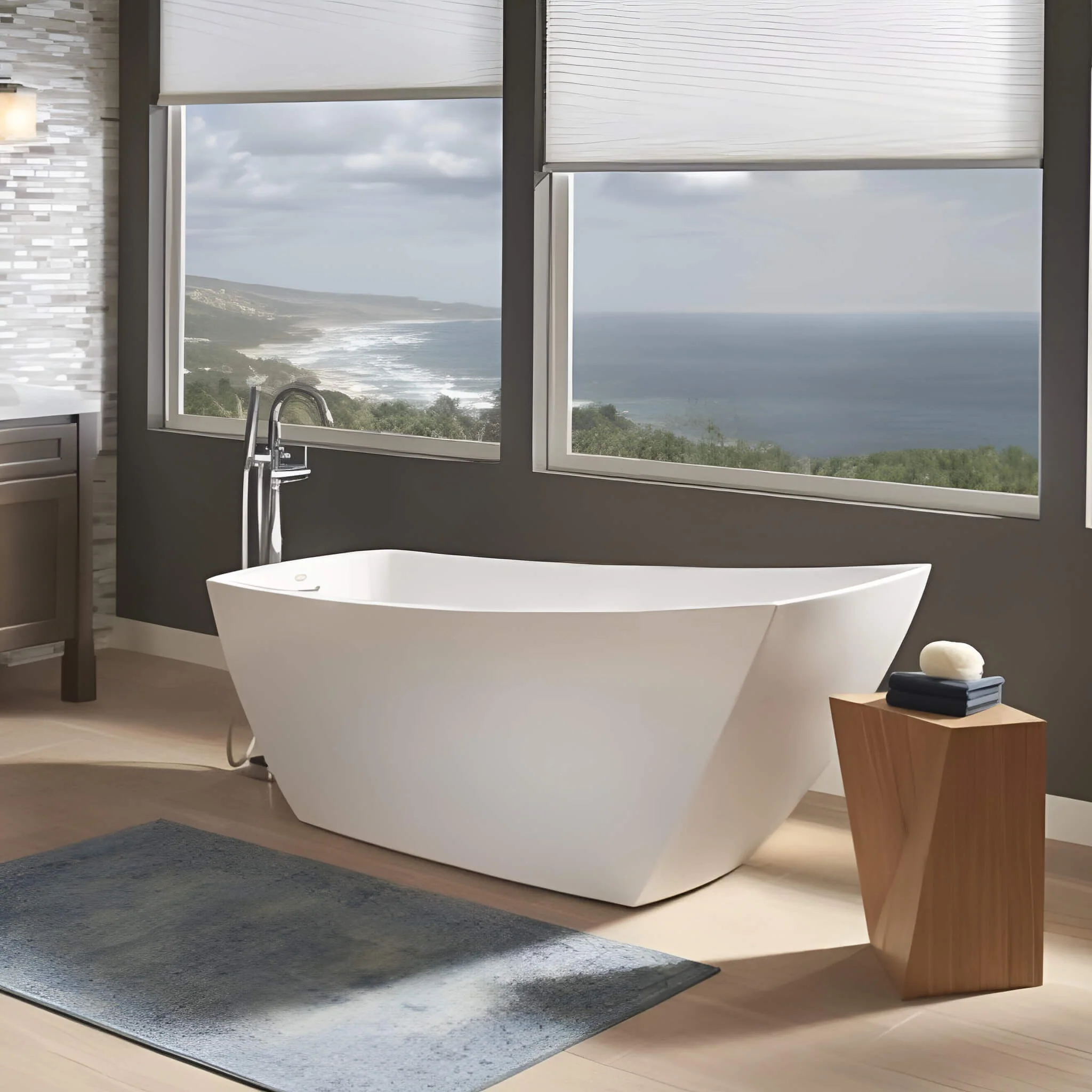 Jacuzzi Stella Unique Size Soaking Tub [JSTF6731BUXXXXW/G] (SAK70841) - Image 3