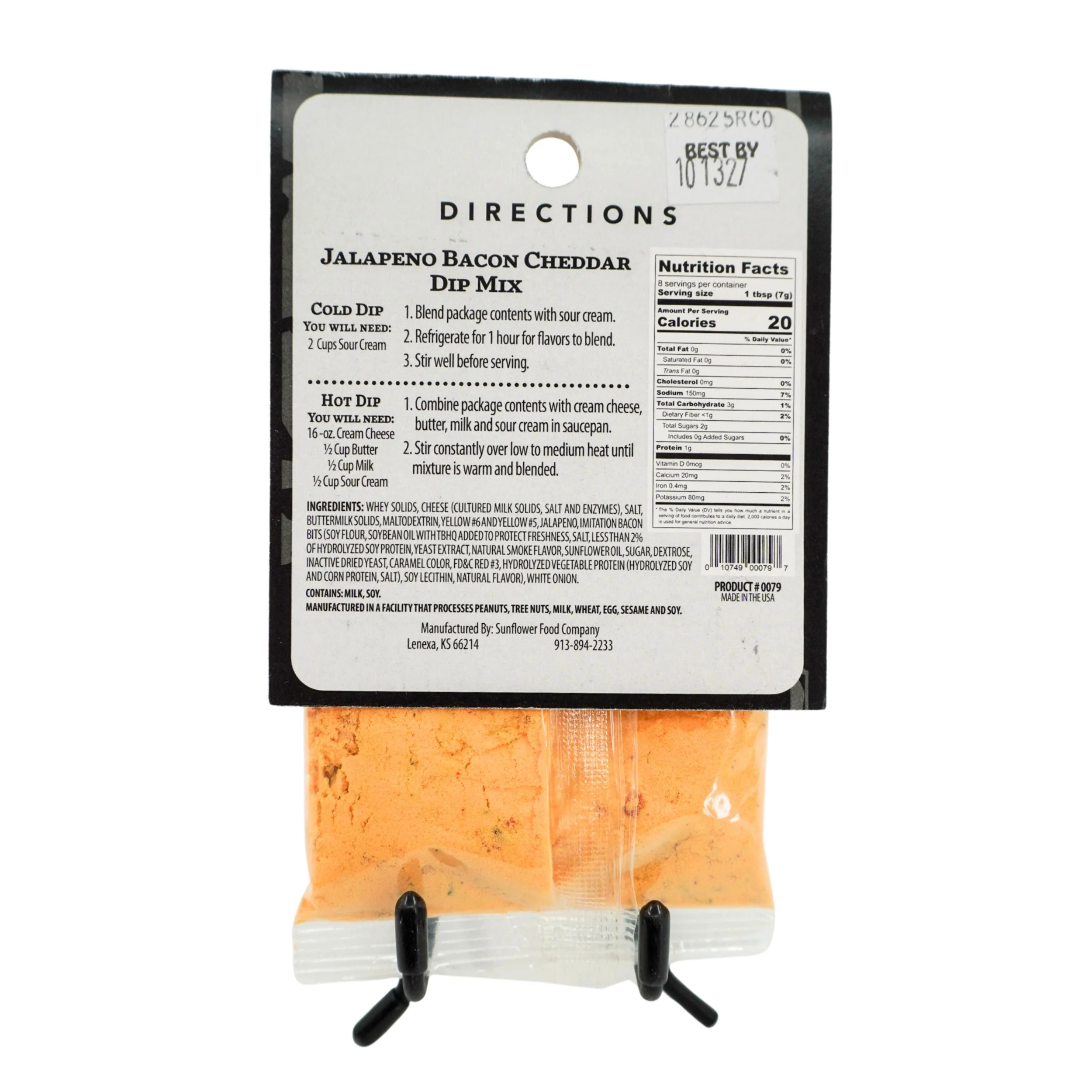 Jalapeno Bacon Cheddar Dip & Cheeseball Mix | Pack of 3 | 1.65 oz | GB's Kitchen - Image 4