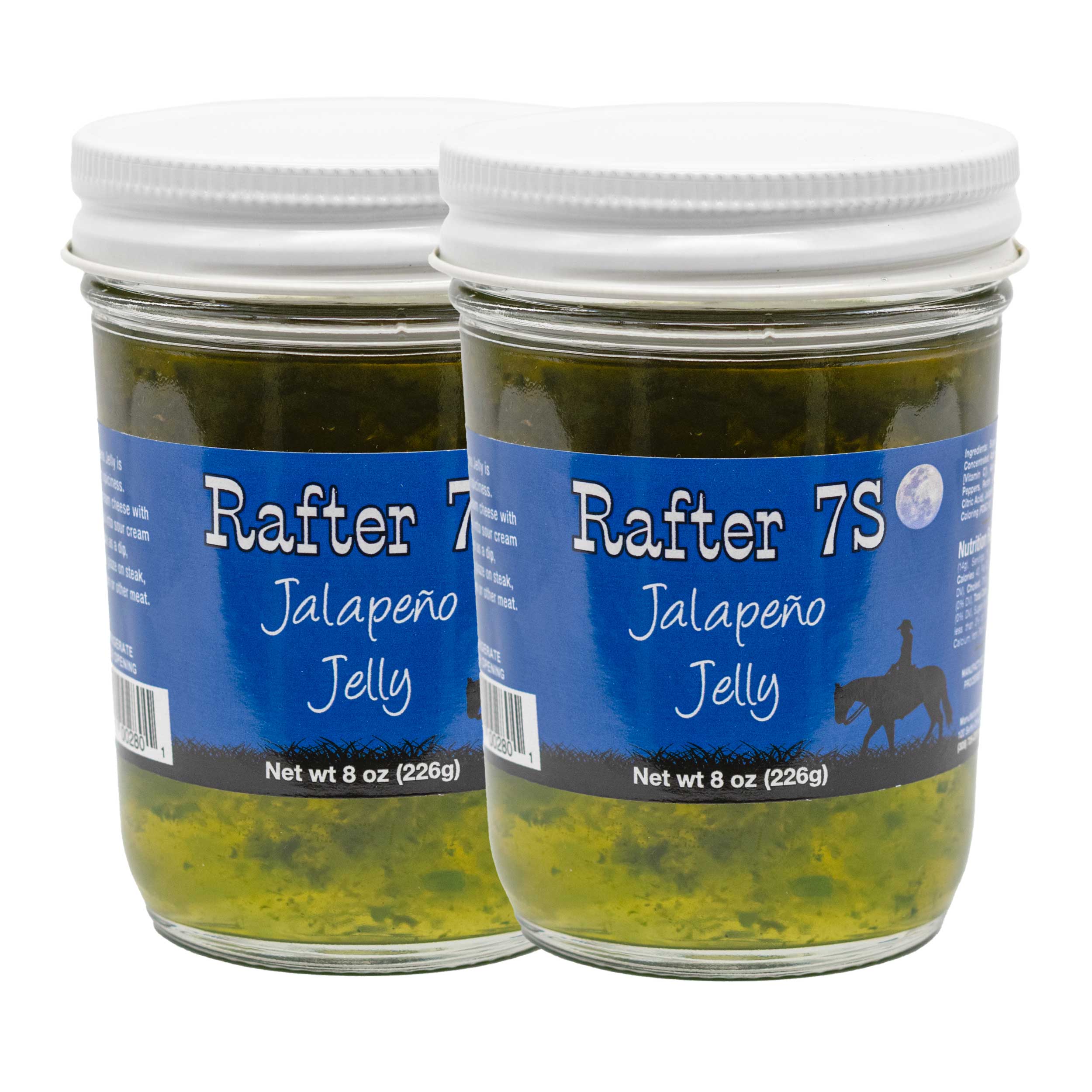 Jalapeno Jelly | Pack of 2 | 8 oz | Rafter 7S