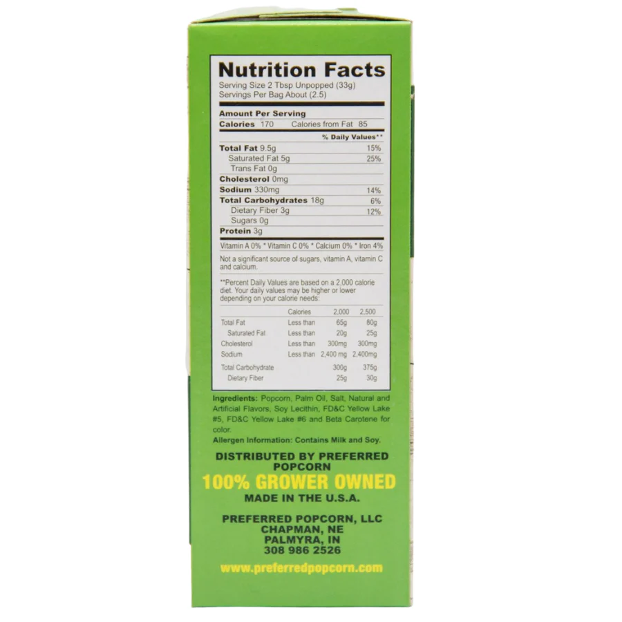 Jalapeno Microwave Popcorn | Pack of 6 Boxes | Preferred Popcorn - Image 3