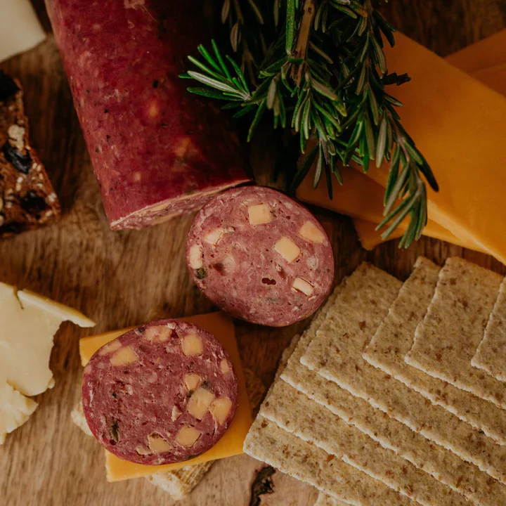 Jalapeno Peppercheese Bison Summer Sausage | Pack of 2 | 7-8 oz | Nebraska Bison - Image 5