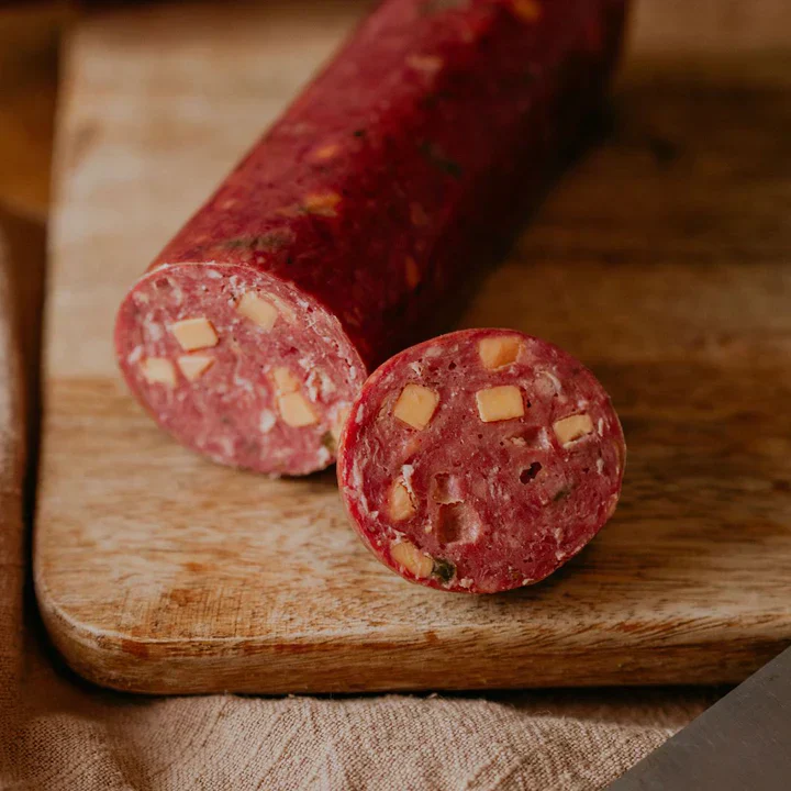 Jalapeno Peppercheese Bison Summer Sausage | Pack of 3 | 7-8 oz | Nebraska Bison - Image 6