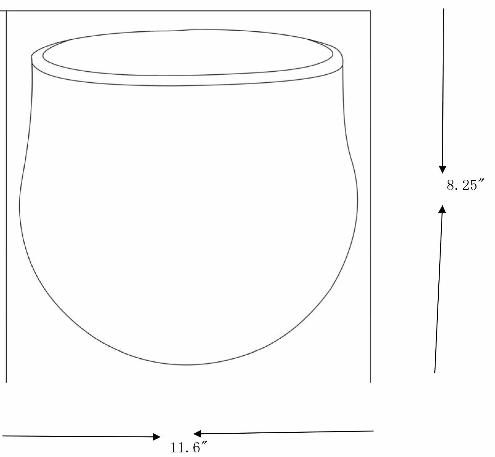 Janamuato White Geometric Cement Planter - Image 11
