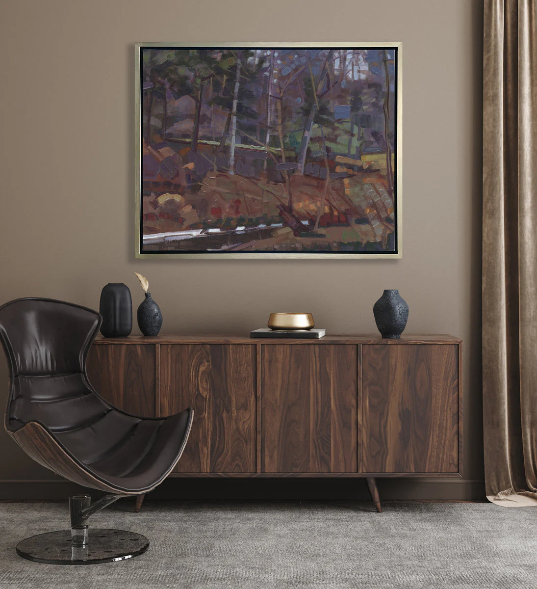 January Thaw - Open Edition Canvas Print - Image 2