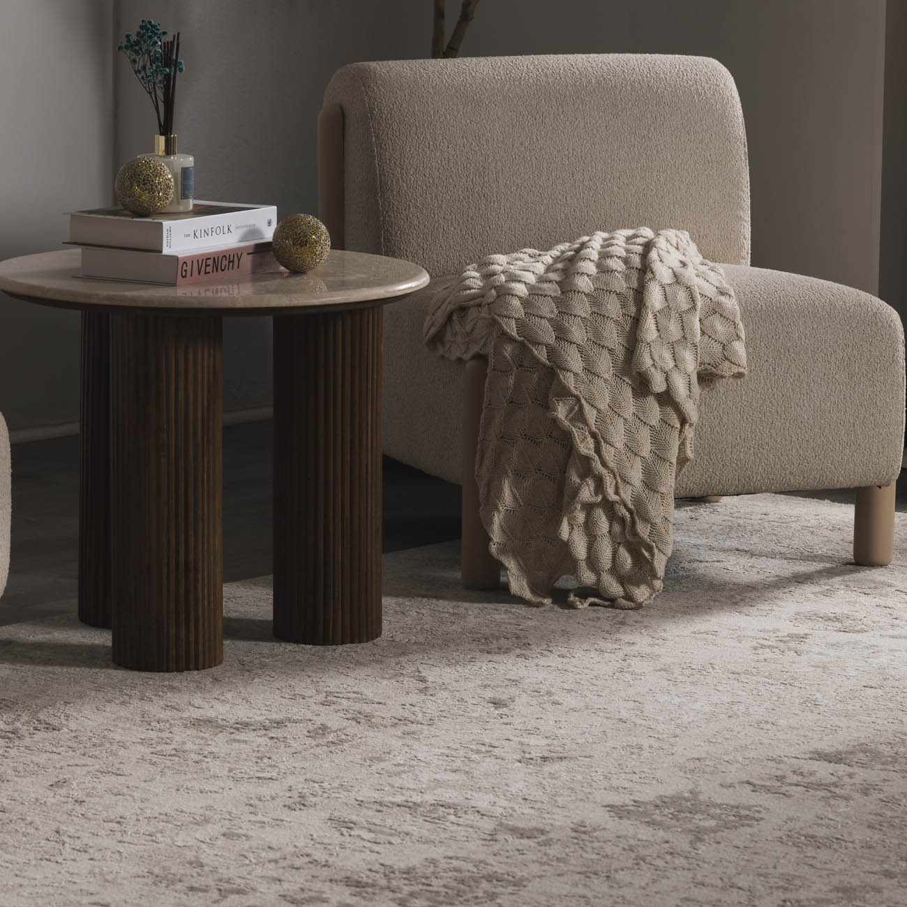 Jenis Gray Luxe Rug - Image 14