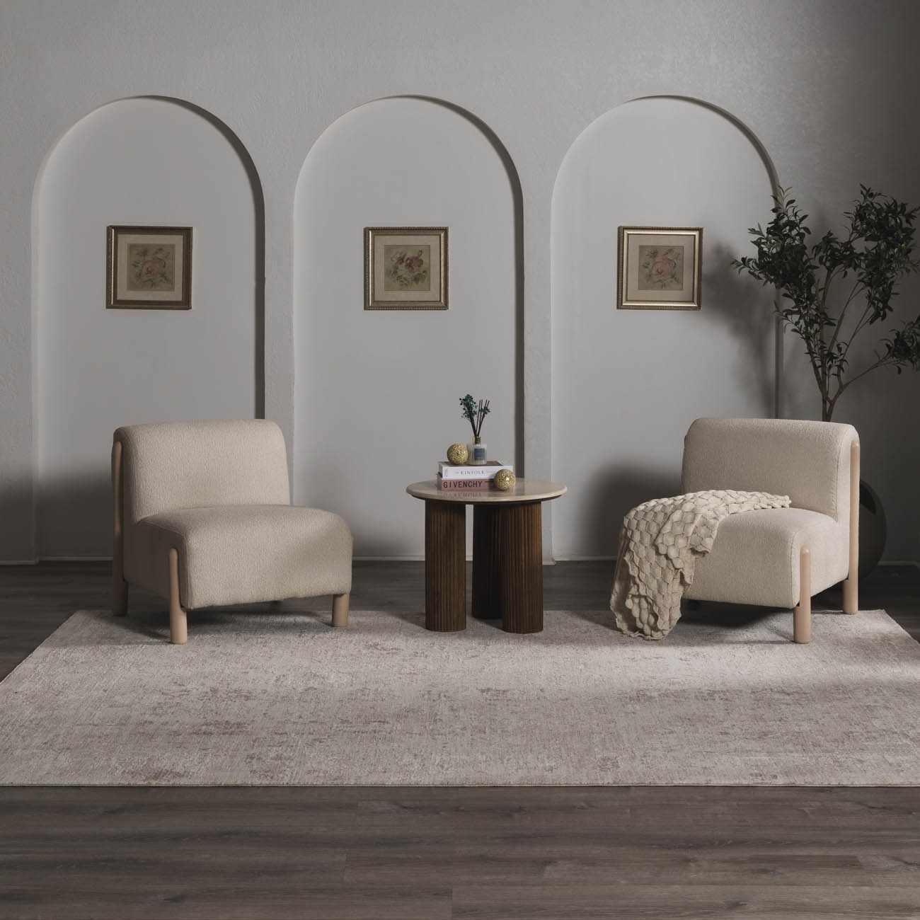 Jenis Gray Luxe Rug - Image 2