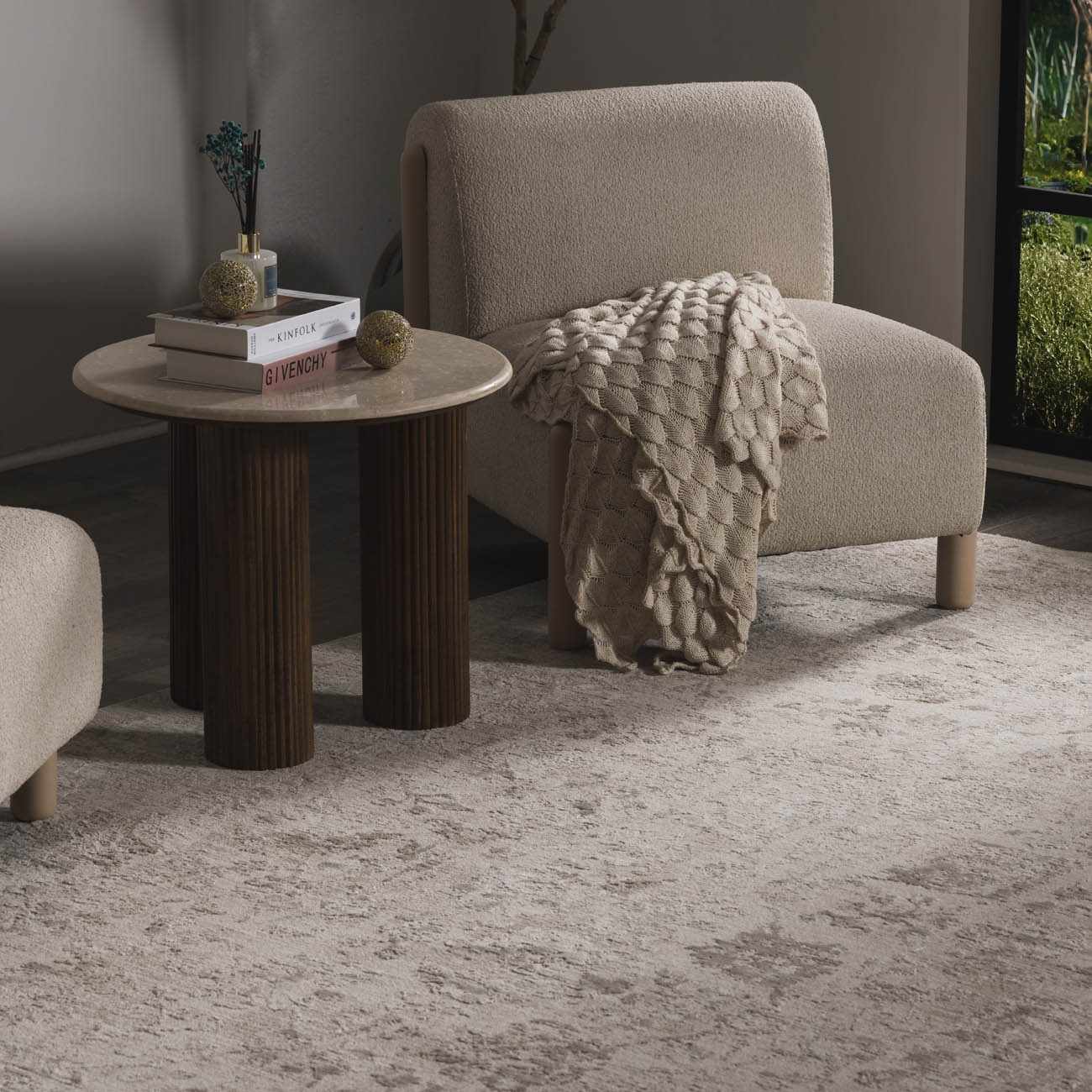Jenis Gray Luxe Rug - Image 3