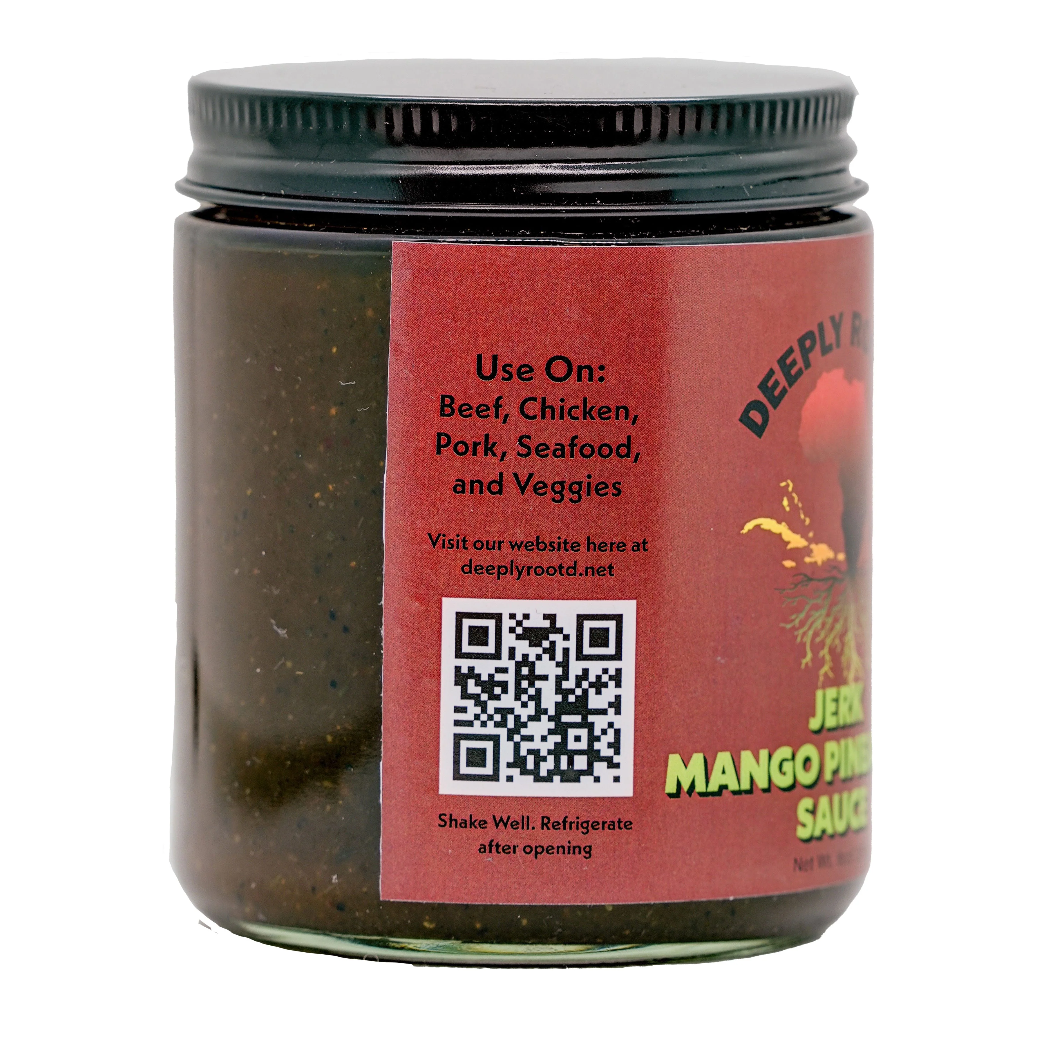 Jerk Mango Pineapple Sauce | Pack of 2 | 8 oz | Deeply Root'd - Image 3