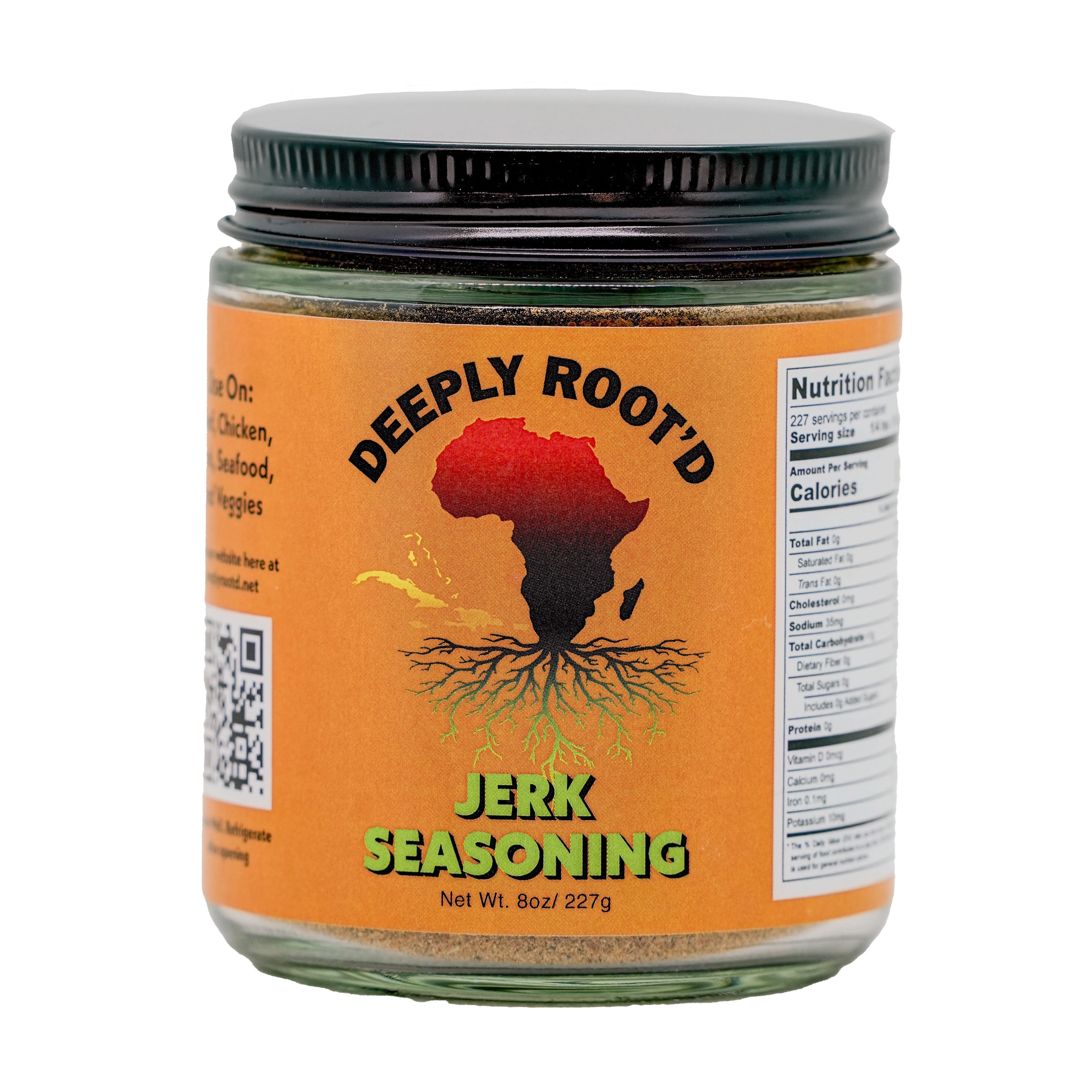 Jerk Seasoning | Pack of 2 | 8 oz | Deeply Root'd - Image 2