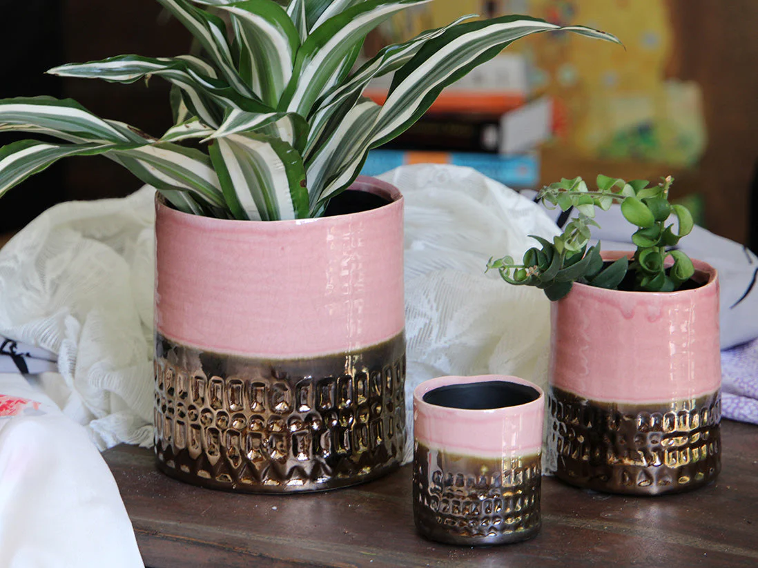Jewel Cache Pot By Plantatorem