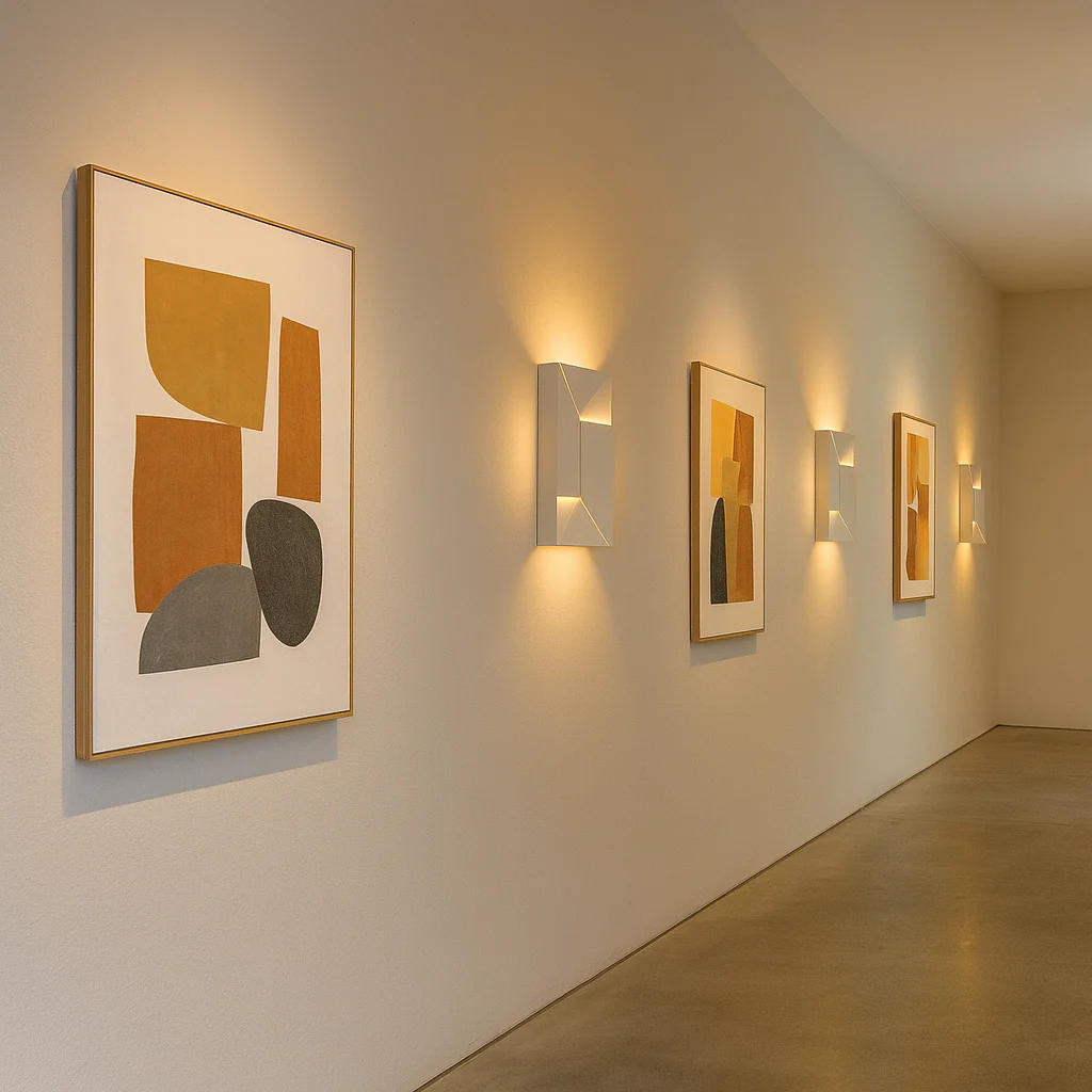 Jigsaw Modern LED Wall Light, Geometric Minimalist Sconce with Warm White Glow - Image 3