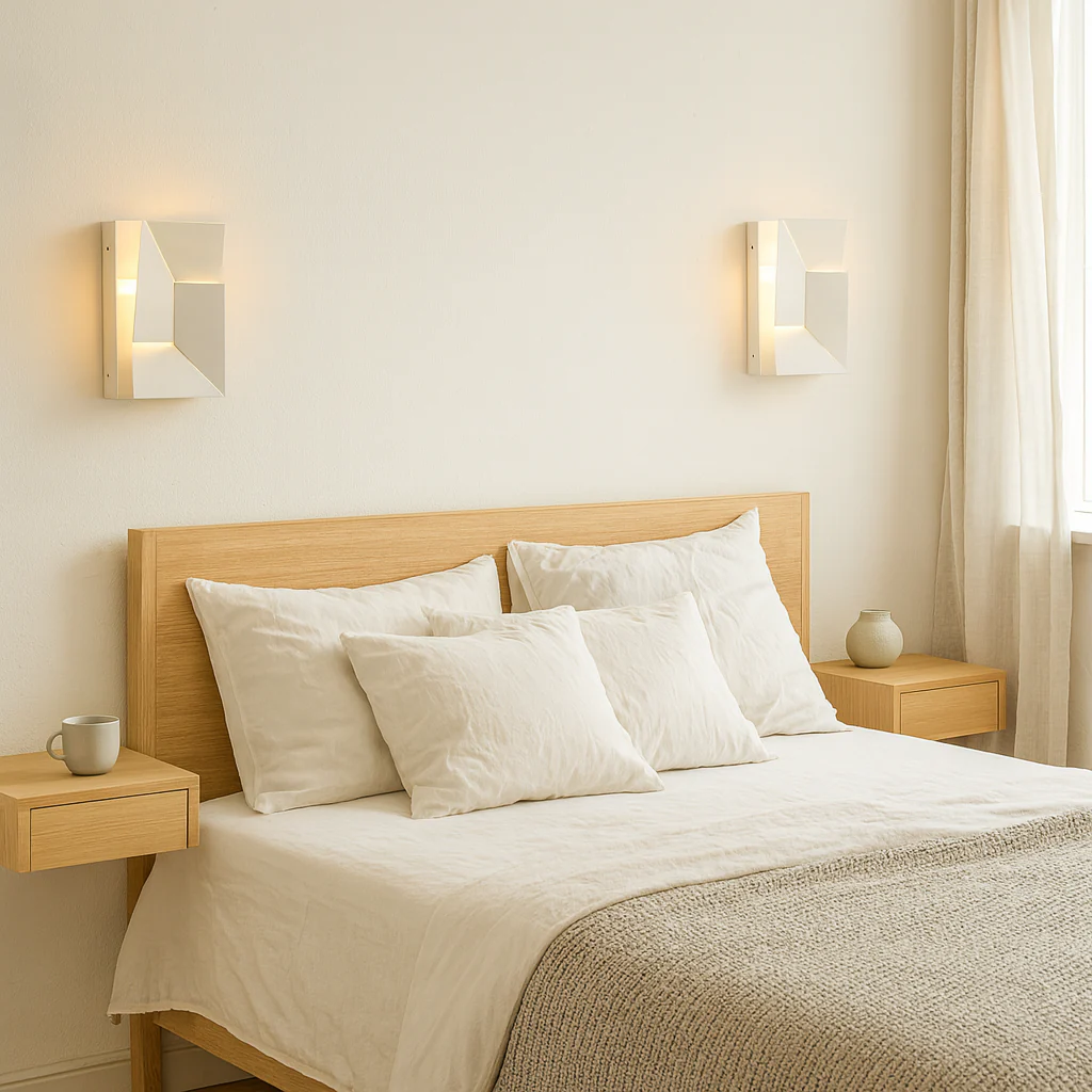 Jigsaw Modern LED Wall Light, Geometric Minimalist Sconce with Warm White Glow - Image 4