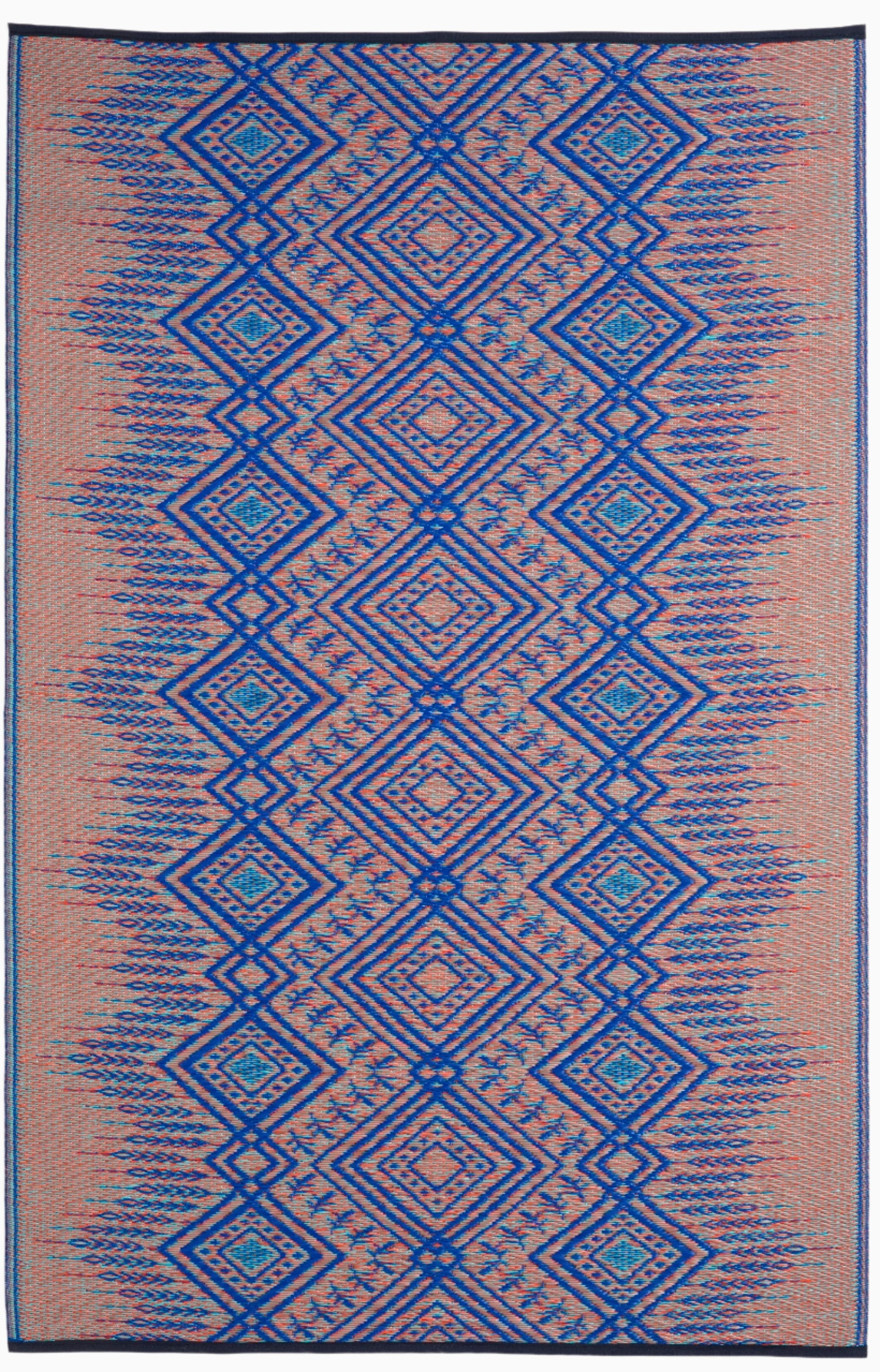 Jodhpur - Multi Blue Outdoor Rug for Patio - Image 3