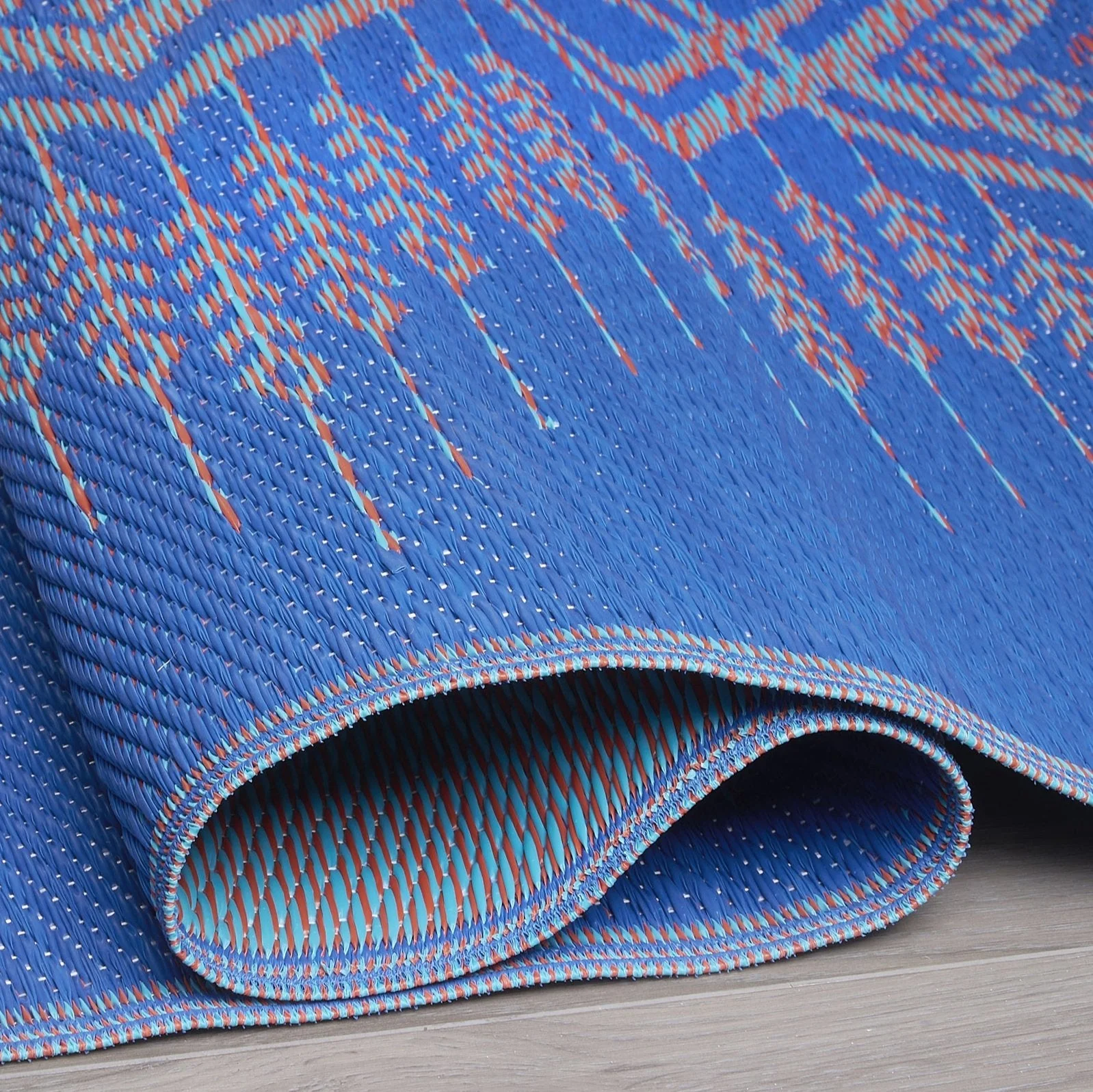 Jodhpur - Multi Blue Outdoor Rug for Patio - Image 4