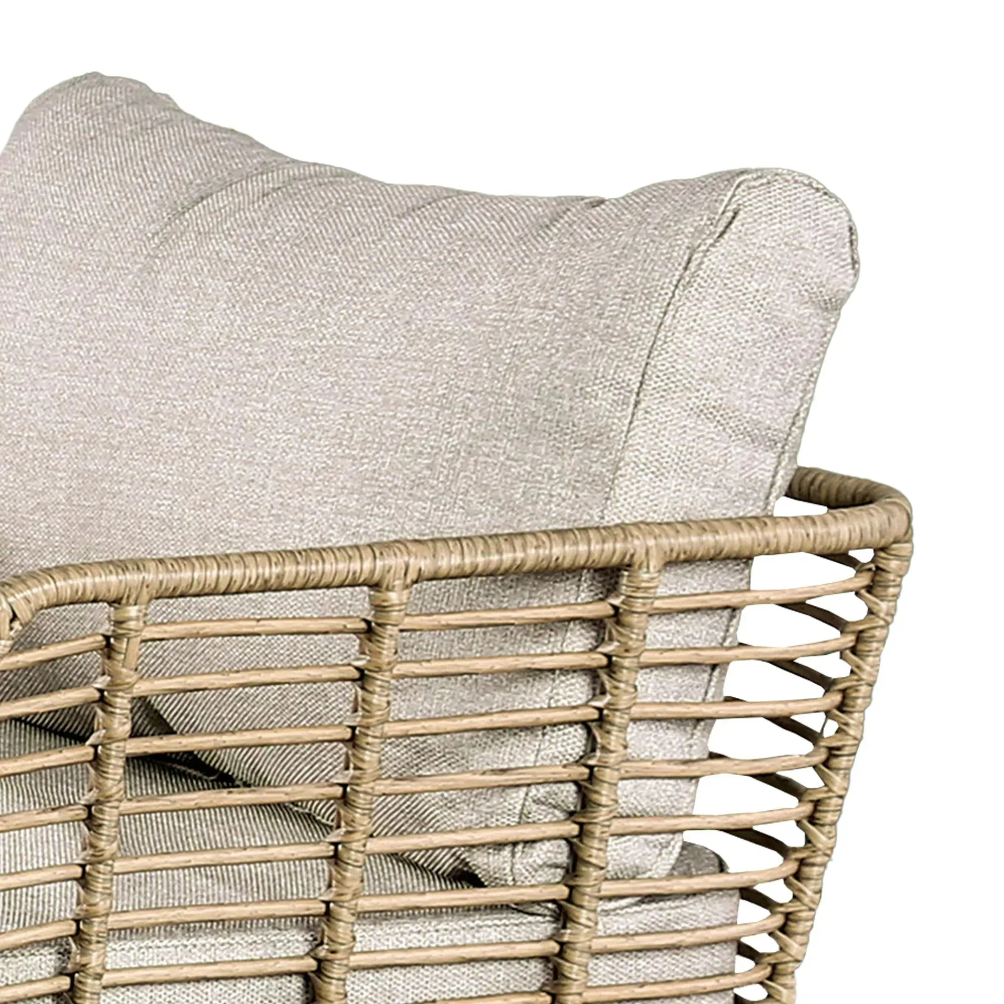 Johari Contemporary 3-Piece Outdoor Rattan Conversation Set - Image 10