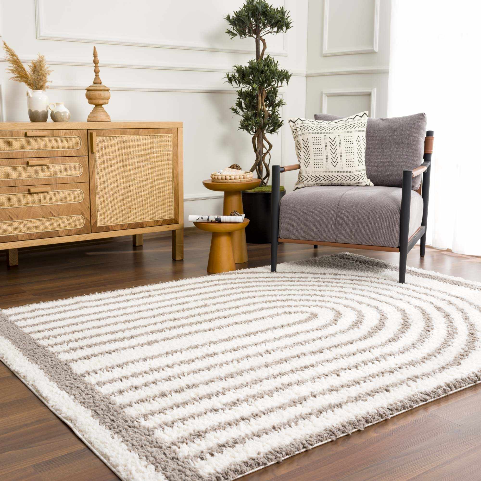 Jola Taupe Area Rug - Image 4
