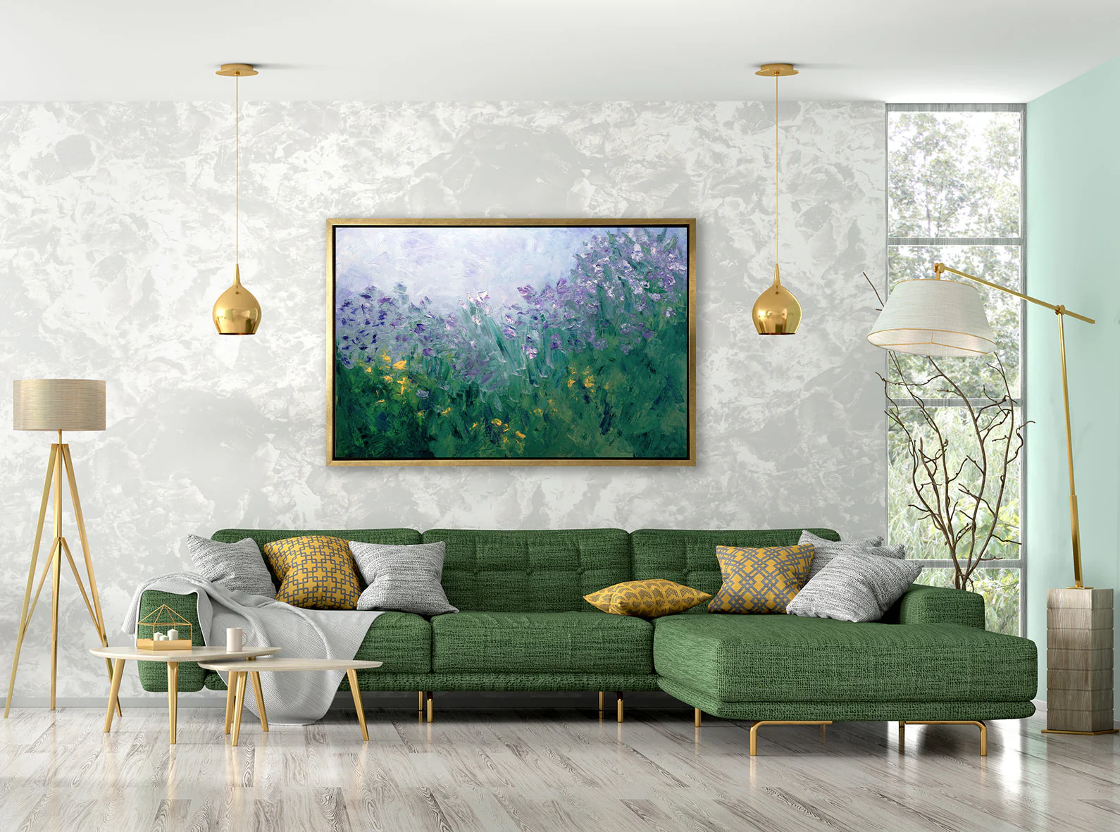 Julia's Garden - Open Edition Canvas Print - Image 2