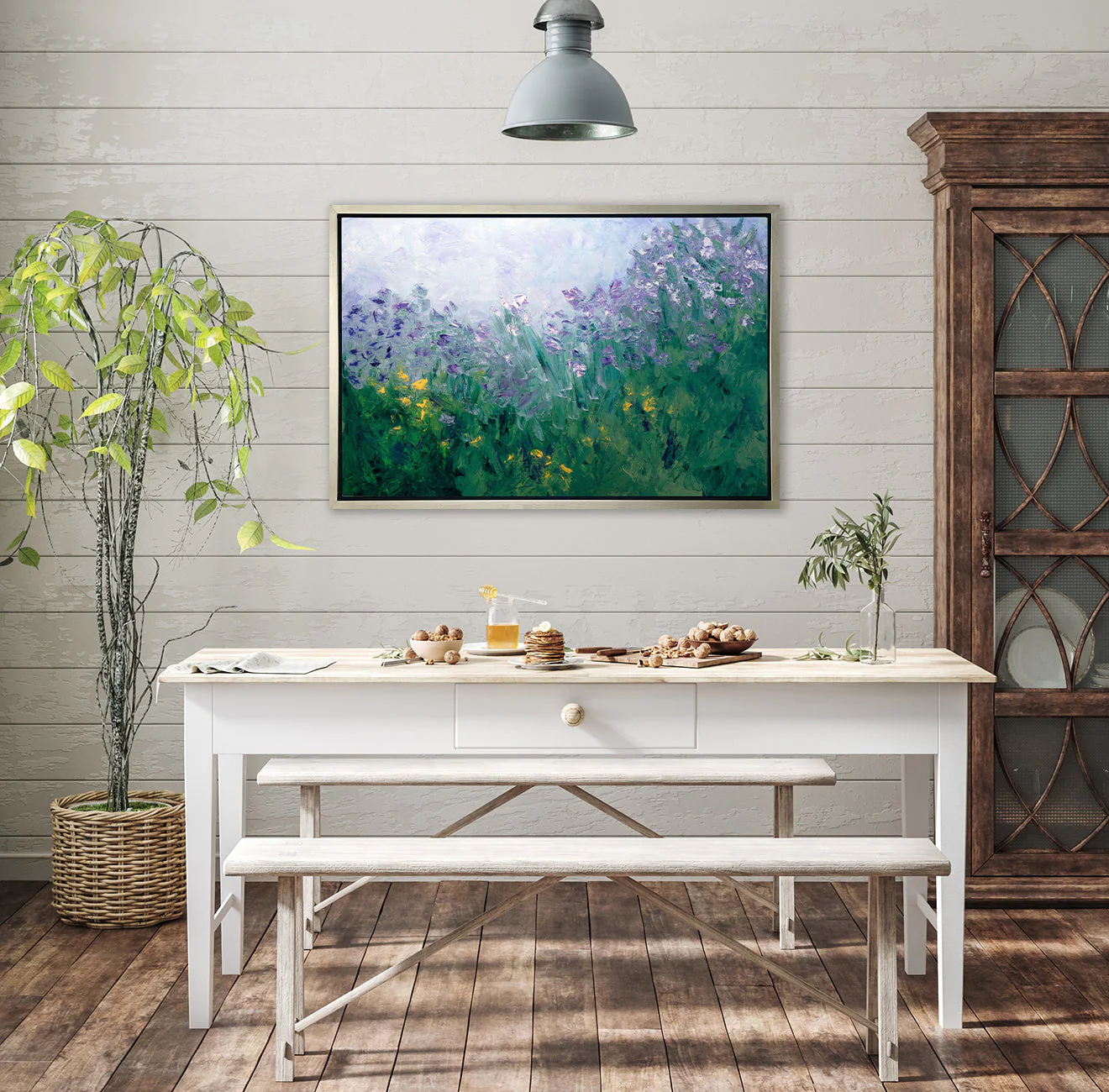 Julia's Garden - Open Edition Canvas Print - Image 4