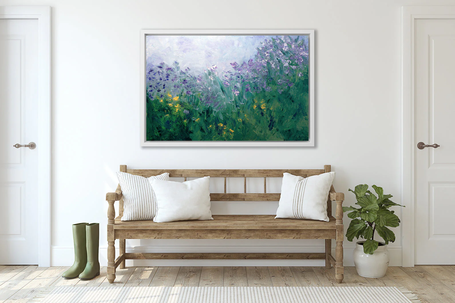 Julia's Garden - Open Edition Canvas Print - Image 6