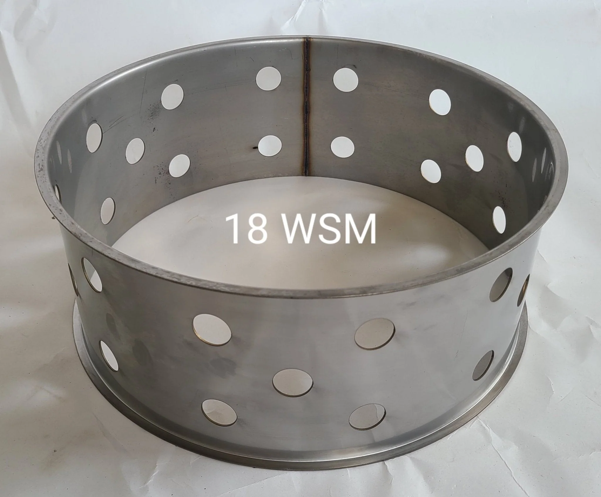 Jumbo WSM Stainless Charcoal Ring (For 14, 18, & 22 WSM) - Image 3