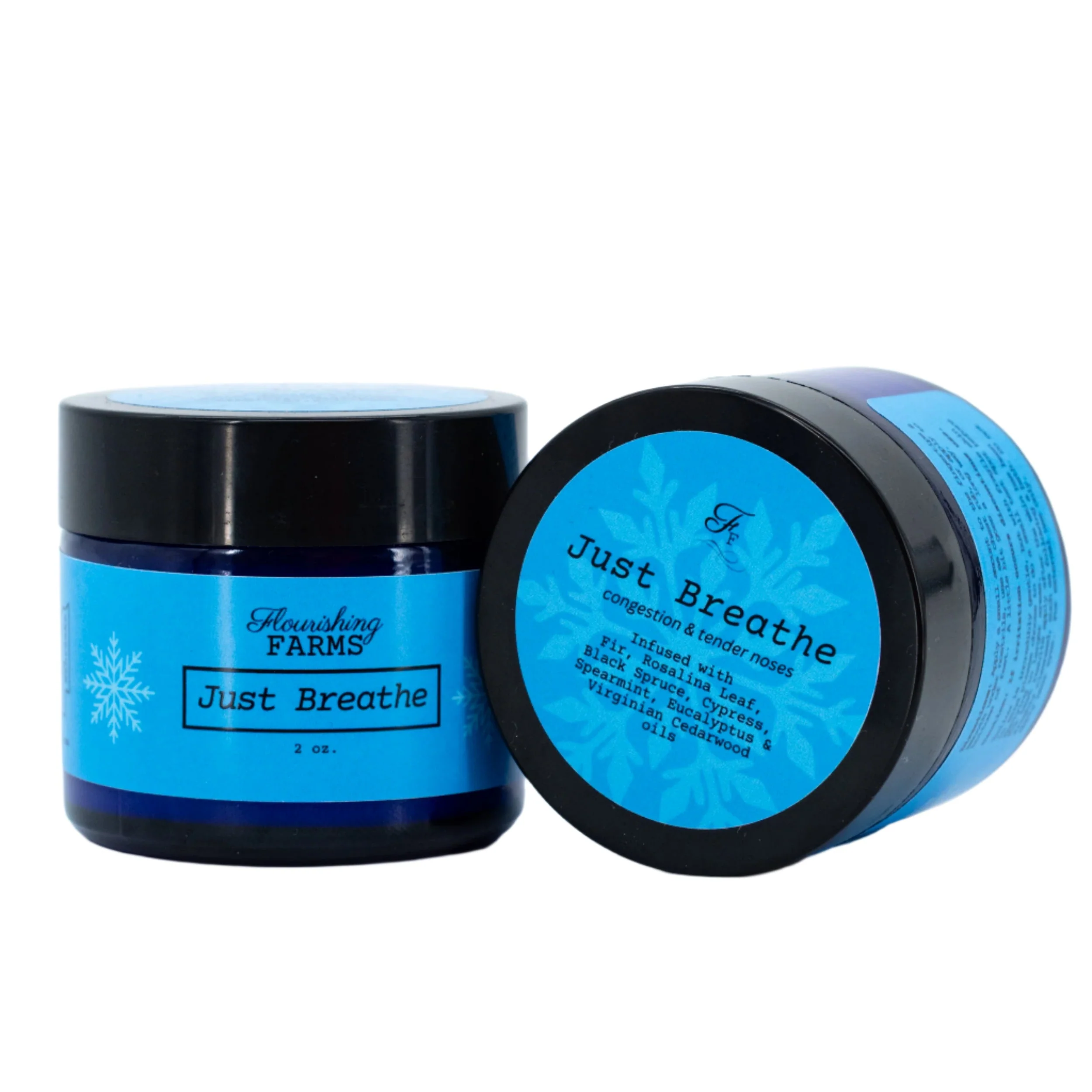 Just Breathe | Congestion and Tender Nose Cream | 2 oz | Flourishing Farms - Image 2