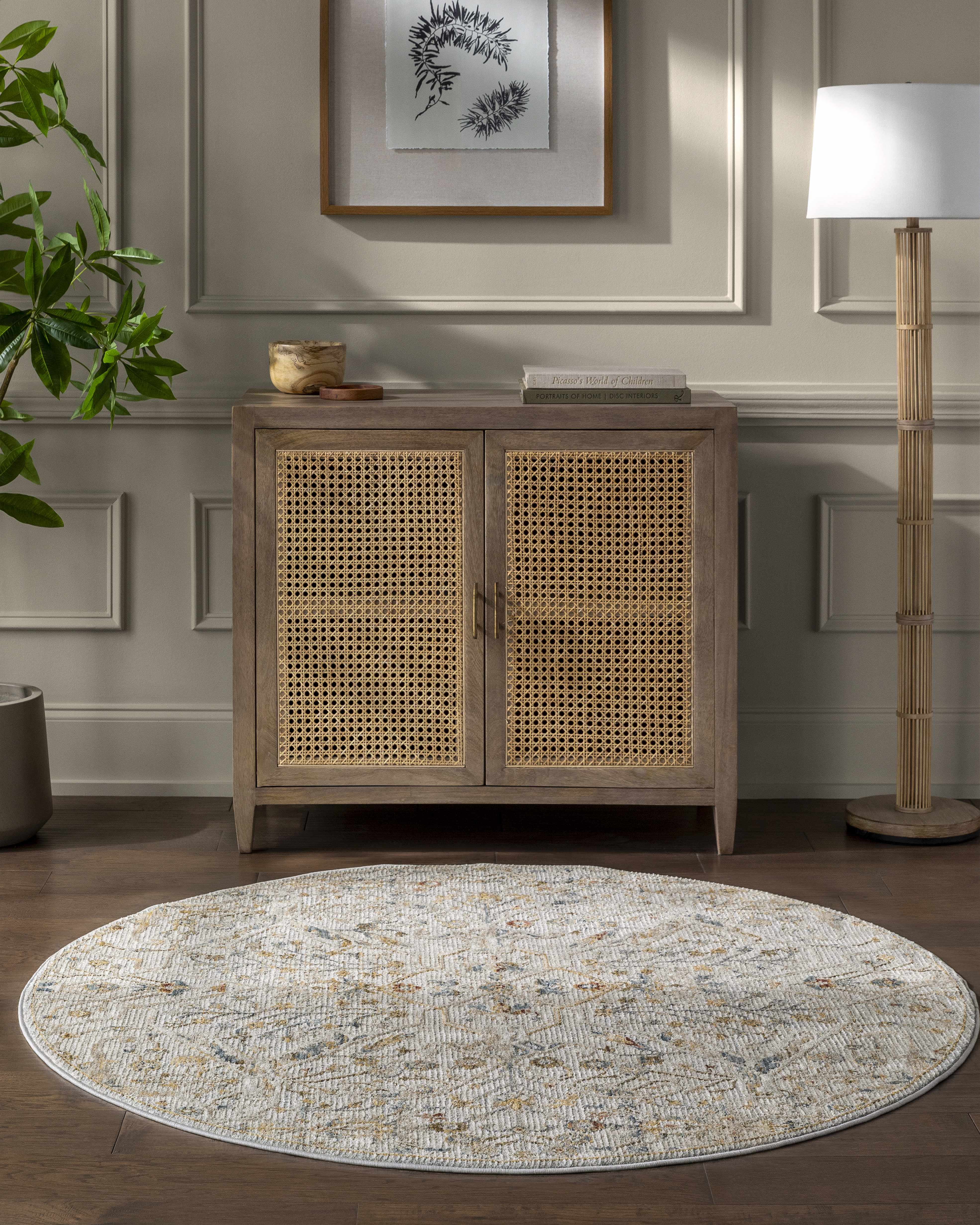 Kabungahan Oushak Style Floral Rug - Image 10