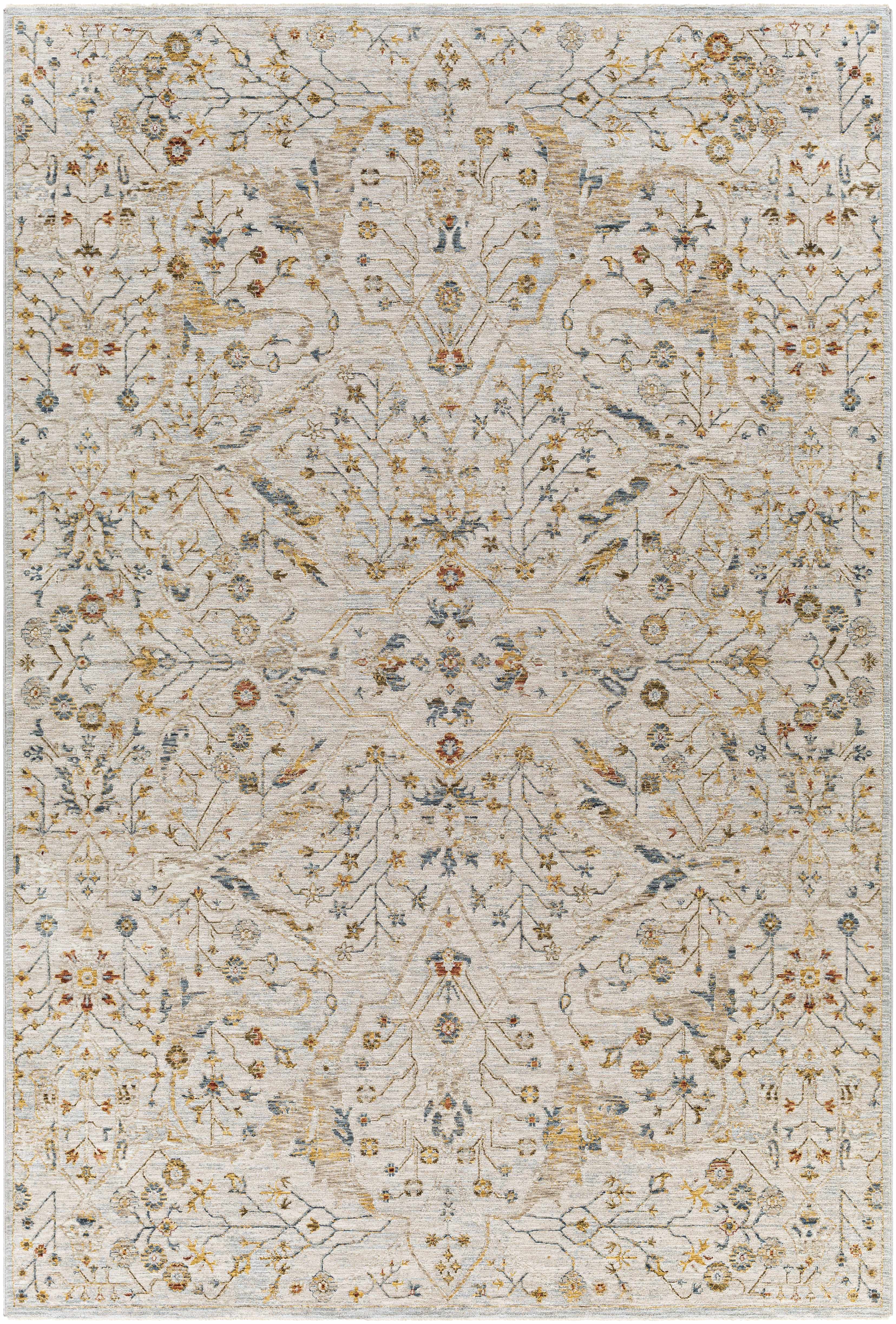 Kabungahan Oushak Style Floral Rug - Image 15