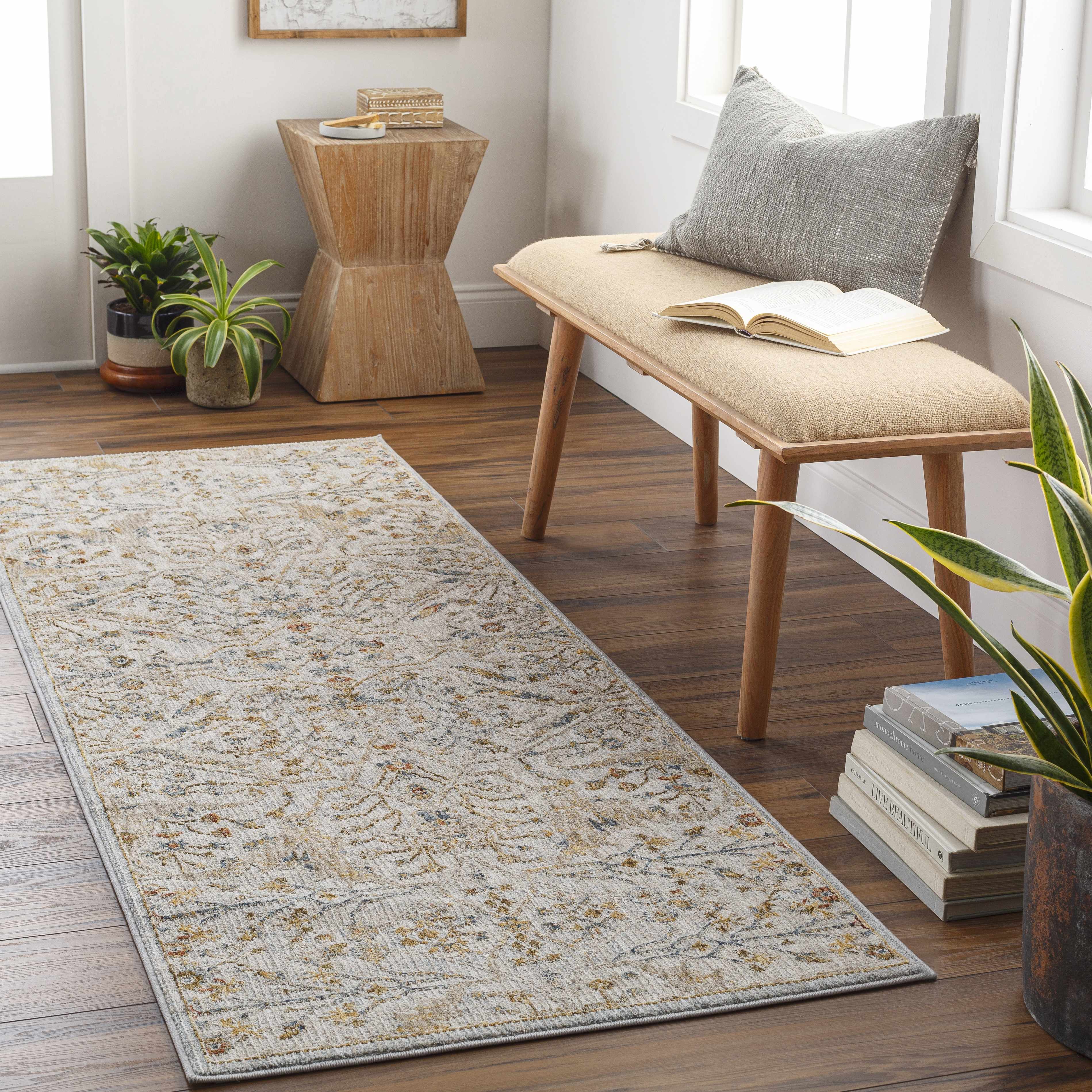 Kabungahan Oushak Style Floral Rug - Image 5