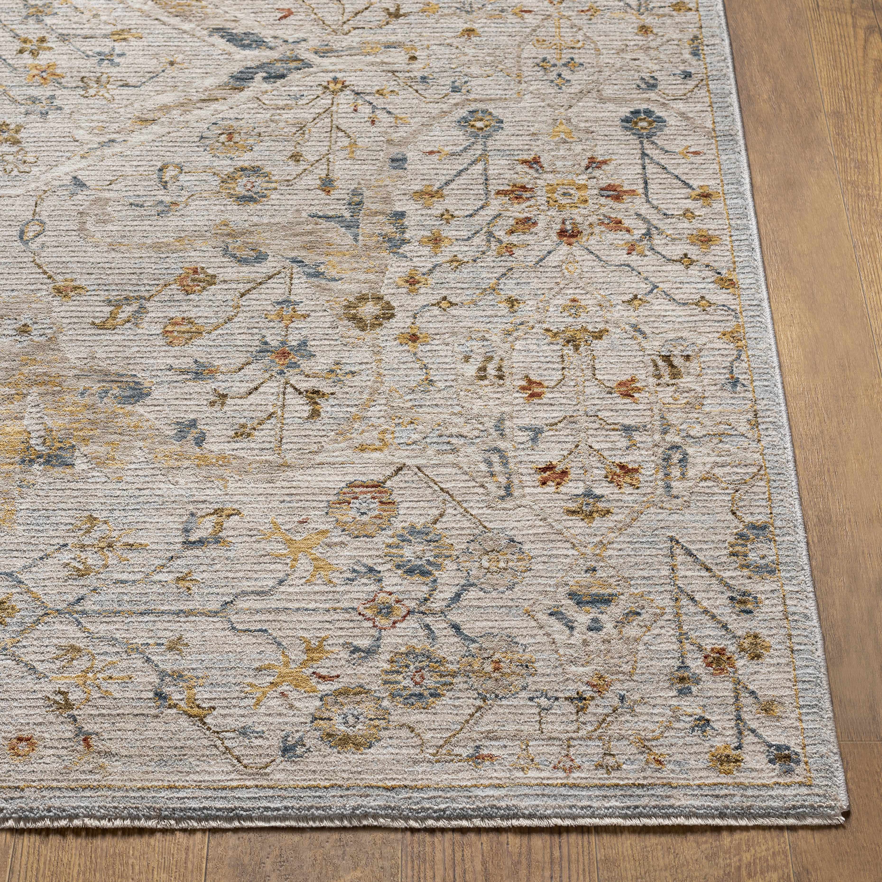 Kabungahan Oushak Style Floral Rug - Image 6