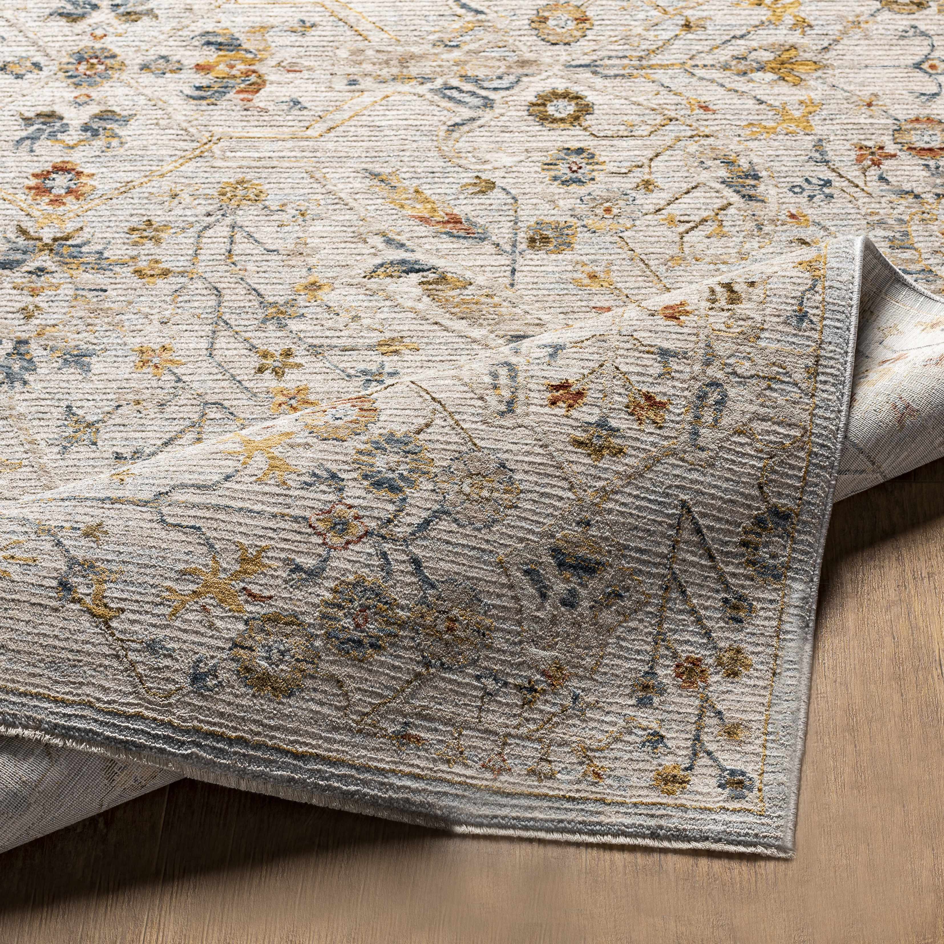 Kabungahan Oushak Style Floral Rug - Image 7