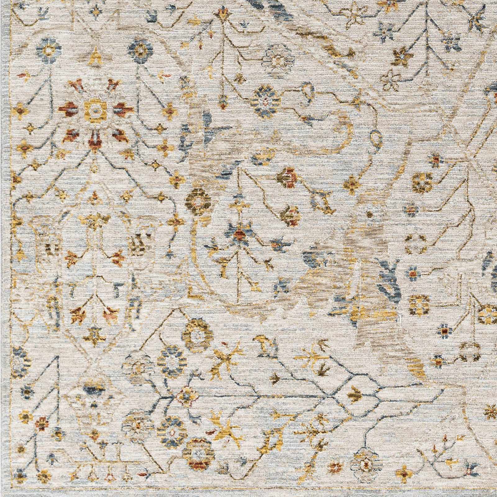 Kabungahan Oushak Style Floral Rug - Image 8