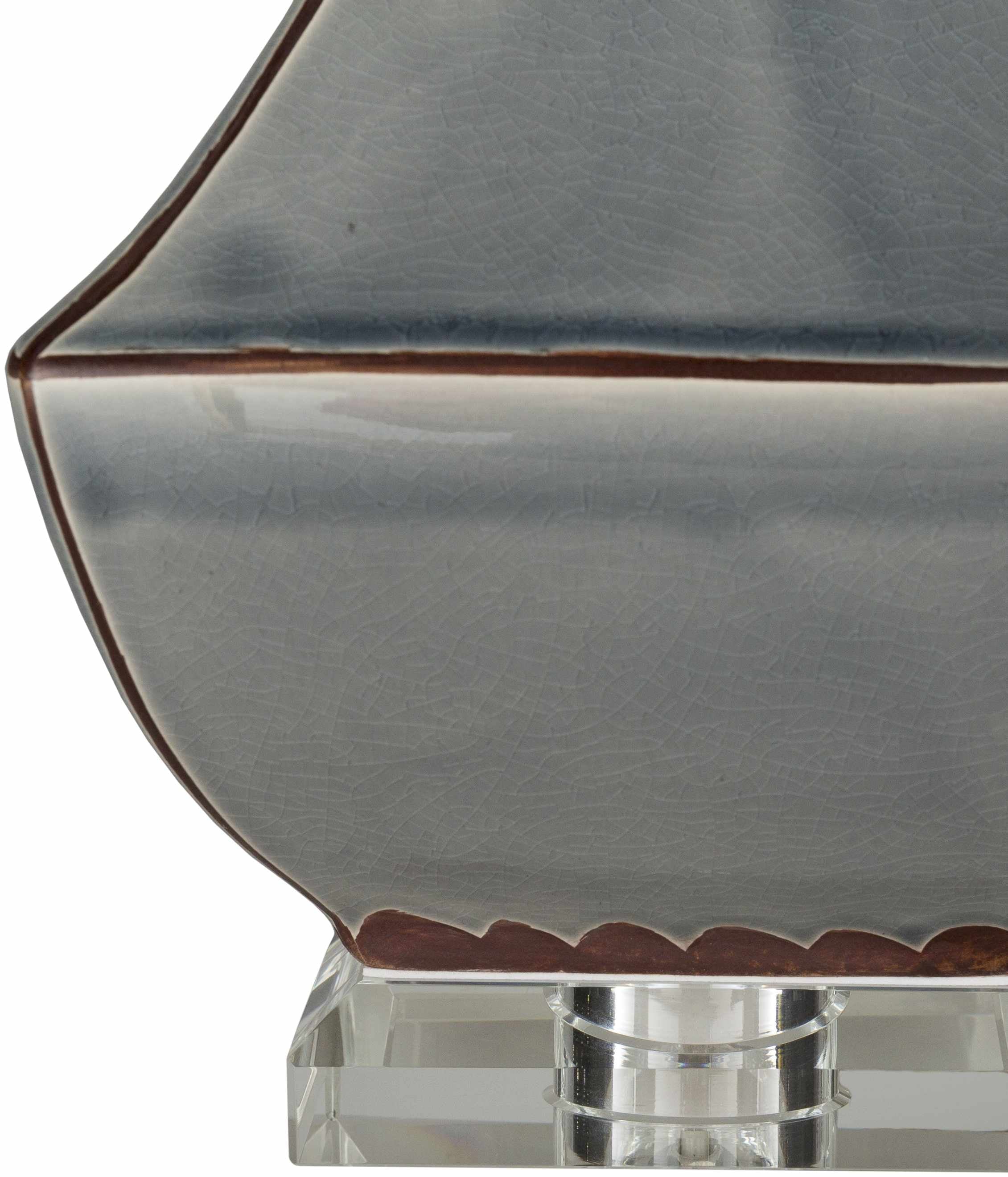 Kalilangan Gray Ceramic Table Lamp - Image 7