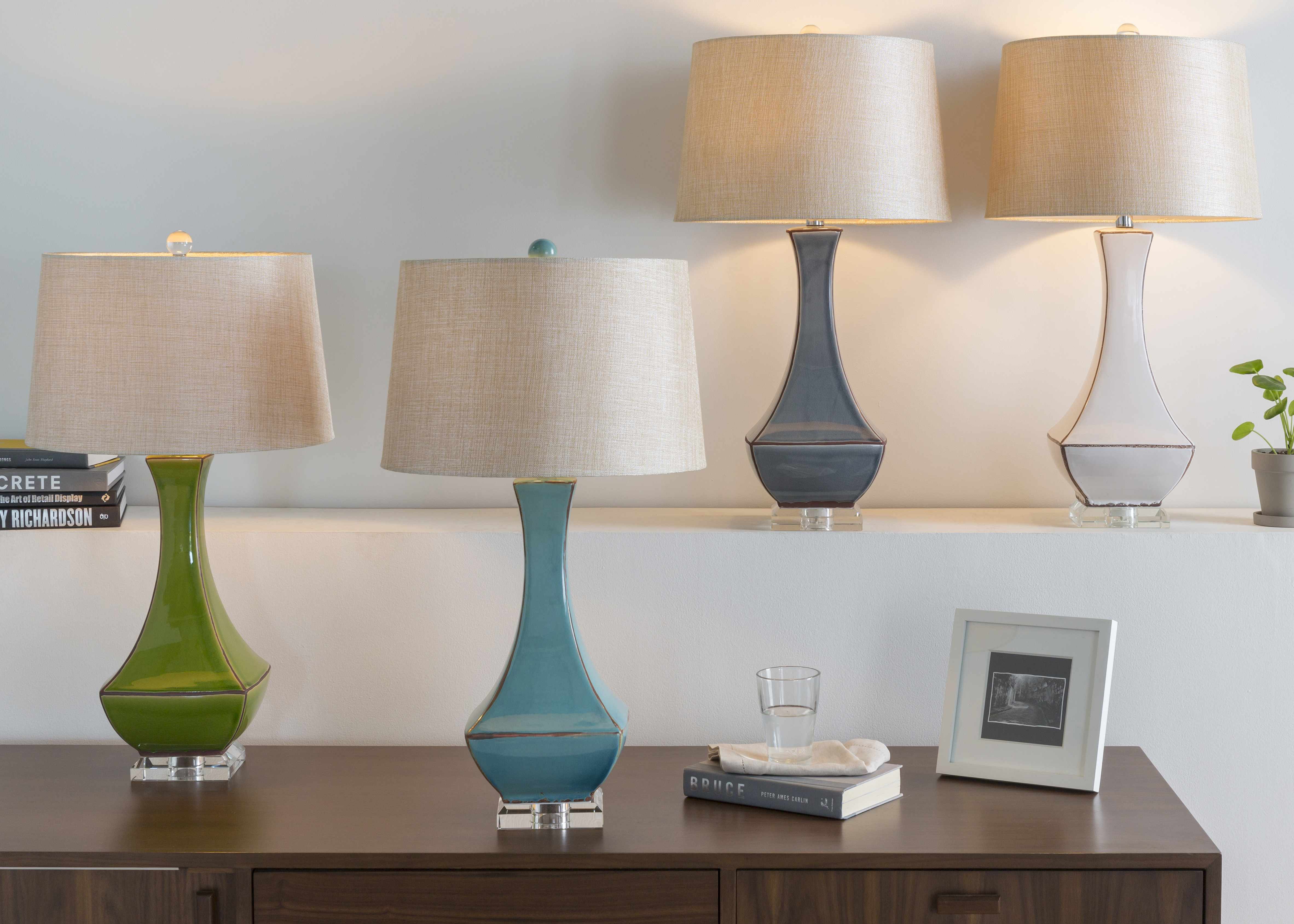 Kalilangan Gray Ceramic Table Lamp - Image 8