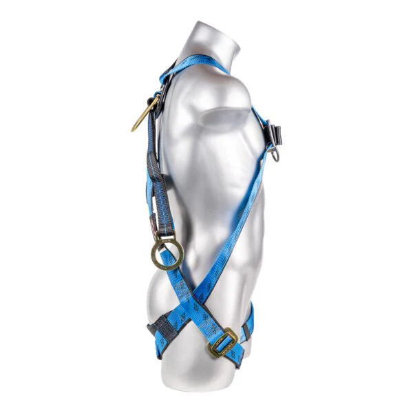 Kapture 3 Point Essential Full Body Harness - Dorsal D-Ring with 18" Ext O-Ring - Pull Thru Legs - All Sizes - Image 2
