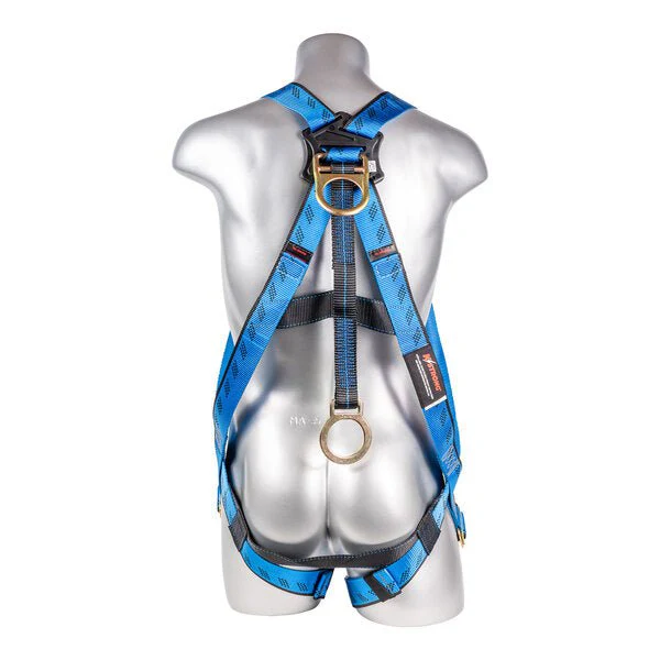 Kapture 3 Point Essential Full Body Harness - Dorsal D-Ring with 18" Ext O-Ring - Pull Thru Legs - All Sizes - Image 3