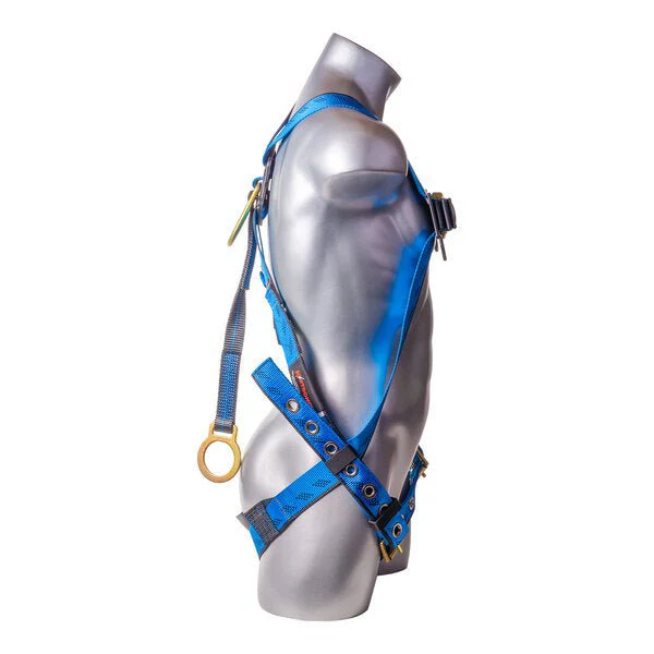 Kapture 3 Point Essential Full Body Harness - Dorsal D-Ring with 18" Ext O-Ring - Tongue Buckle Legs - All Sizes - Image 2