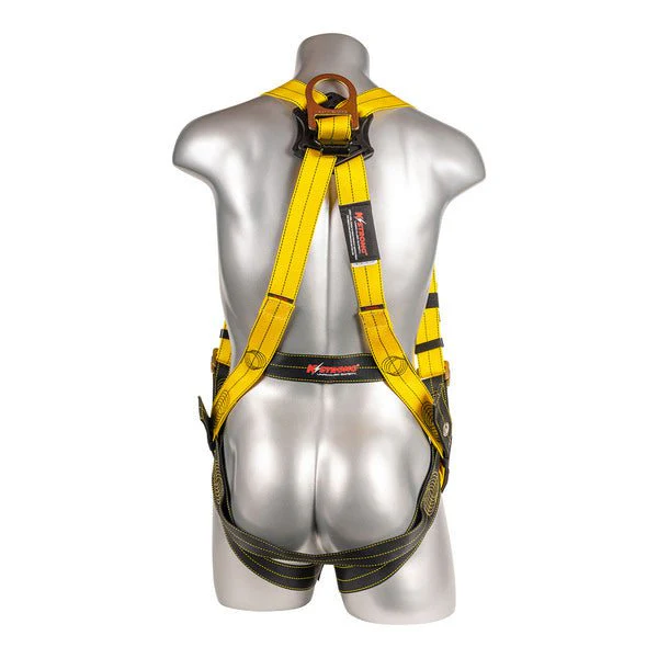 Kapture 5 Point Element Full Body Harness - 2 D-Rings QC Chest - Tongue Buckle Legs - Revolta Oil & Water Rep Webbing - All Sizes - Image 2