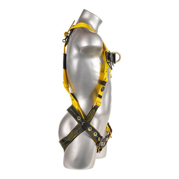 Kapture 5 Point Element Full Body Harness - 2 D-Rings QC Chest - Tongue Buckle Legs - Revolta Oil & Water Rep Webbing - All Sizes - Image 5