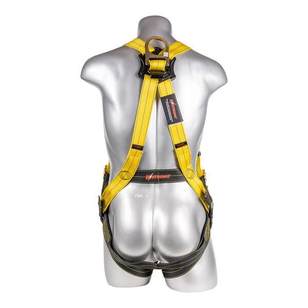 Kapture 5 Point  Element Full Body Harness - 3 D-Rings - QC Chest - Tongue Buckle Legs - Revolta Oil & Water Rep Webbing - All Sizes - Image 3