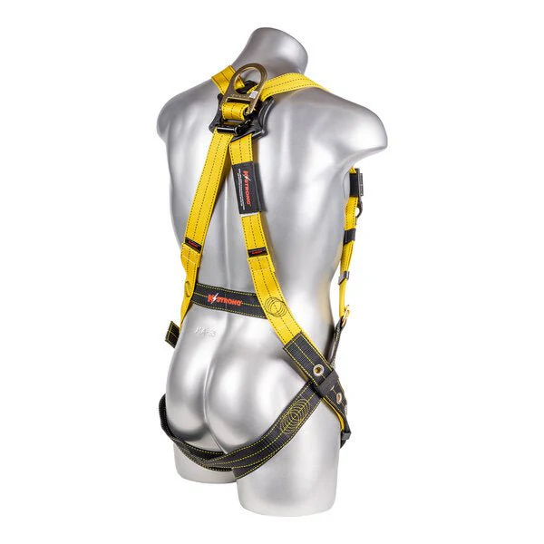 Kapture 5 Point  Element Full Body Harness - 3 D-Rings - QC Chest - Tongue Buckle Legs - Revolta Oil & Water Rep Webbing - All Sizes - Image 4