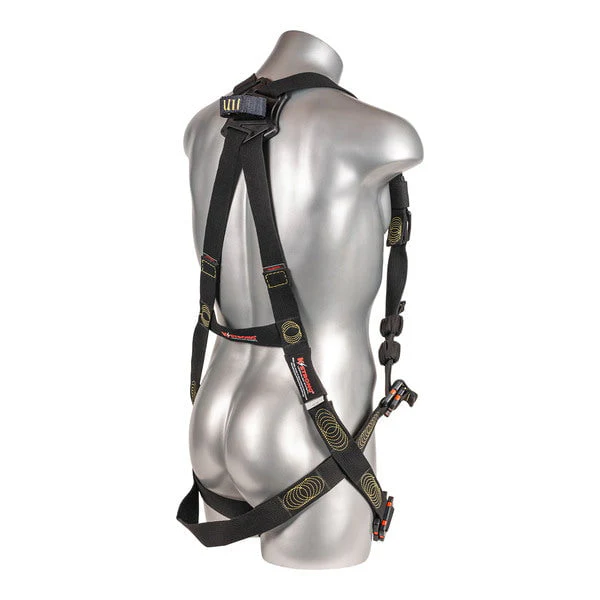 Kapture 5 Point Element Full Body Harness - Arc Flash Rated - 2 Web Loops - Mating Buckle Chest & Legs - All Sizes - Image 3
