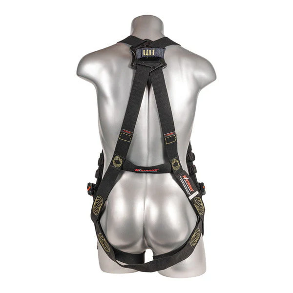 Kapture 5 Point Element Full Body Harness - Arc Flash Rated - 2 Web Loops - Mating Buckle Chest & Legs - All Sizes - Image 4