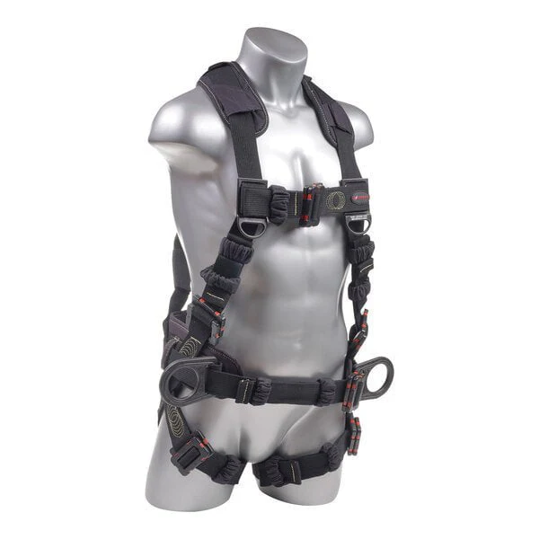Kapture 5 Point Element Full Body Harness - Arc Flash Rated - 3 D-Rings - Mating Buckle Chest & Legs - Shoulder Pads & Waist Belt - All Sizes - Image 3