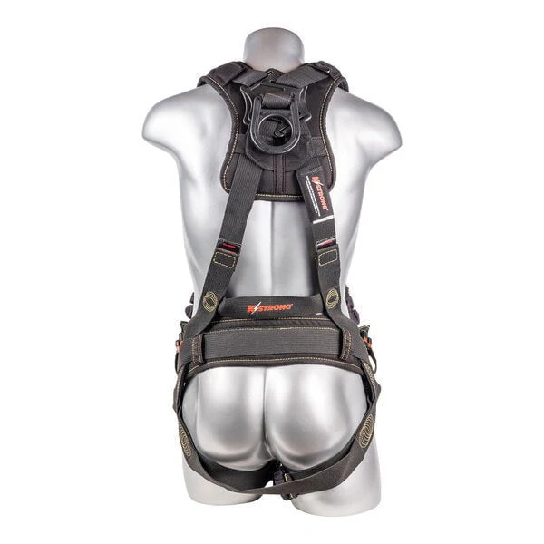 Kapture 5 Point Element Full Body Harness - Arc Flash Rated - 4 D-Rings - Mating Buckle Chest & Legs - Shoulder Pads & Waist Belt - All Sizes - Image 3