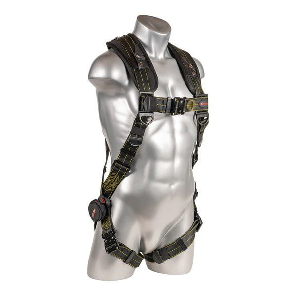 Kapture 5 Point Element Full Body Harness - Dorsal D-Ring - QC Chest & Legs - Shoulder Pads - Revolta Oil & Water Rep Webbing - All Sizes - Image 2